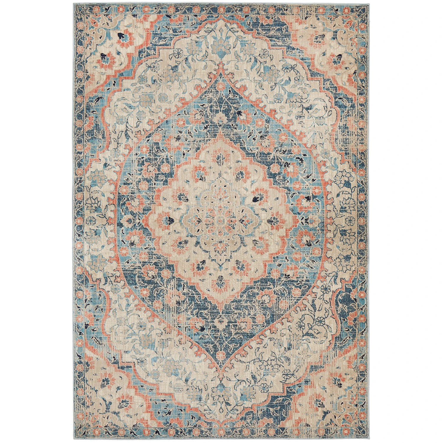 2 Common Ground Rugs Sojourn 150 230x160cm - Medium Power Loomed Pet Friendly Floor Rug - Beige, 2 of 9