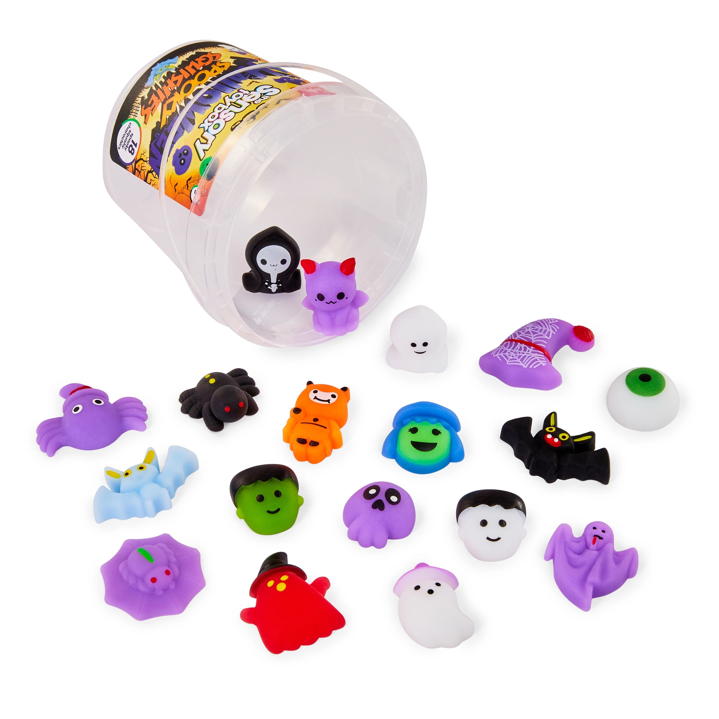 3 18 Piece ToyMania The Sensory Toy Box Halloween Spooky Squishies, 3 of 6