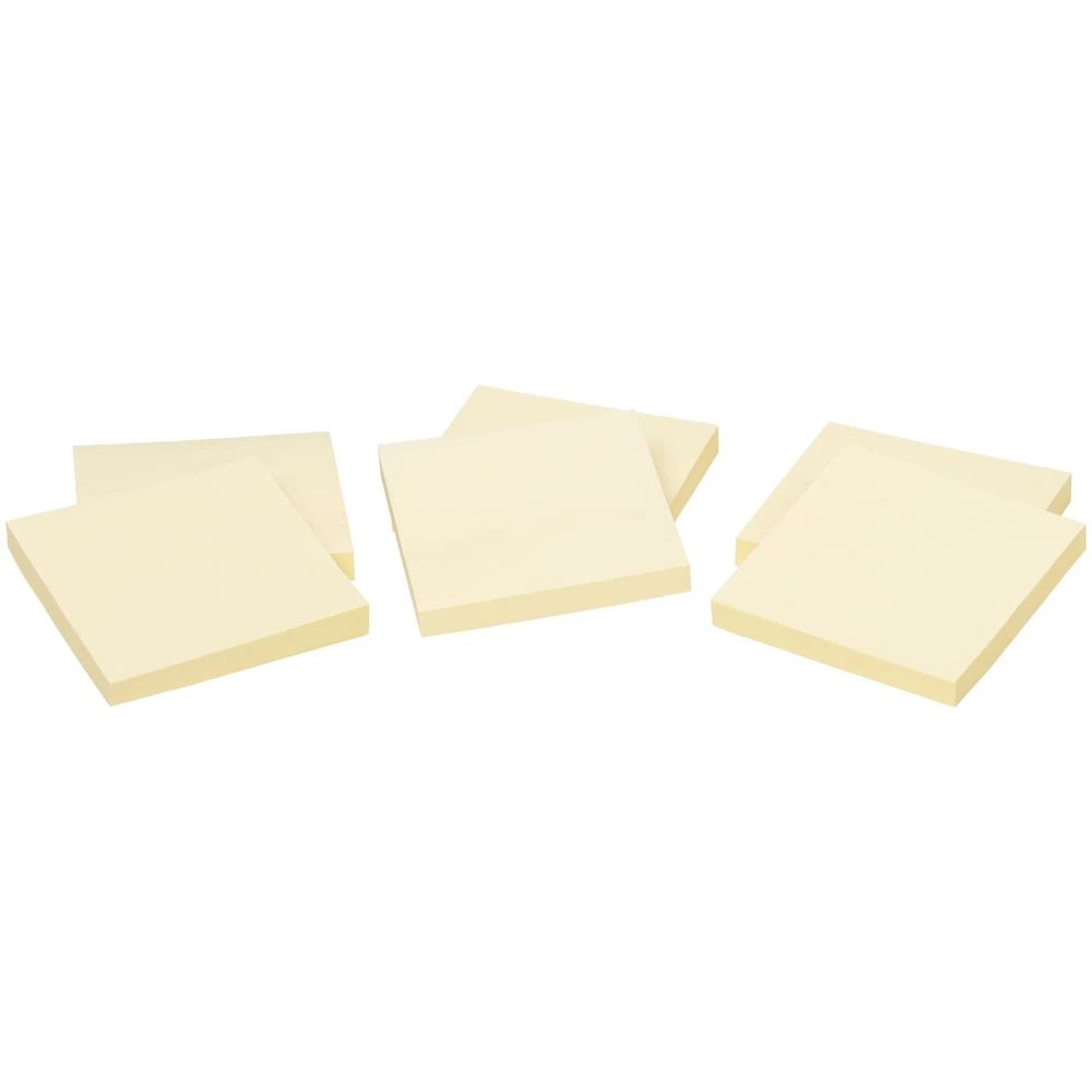 3 J.Burrows Stick-It Dispenser Notes 76x76mm Yellow 6 Pack, 3 of 4