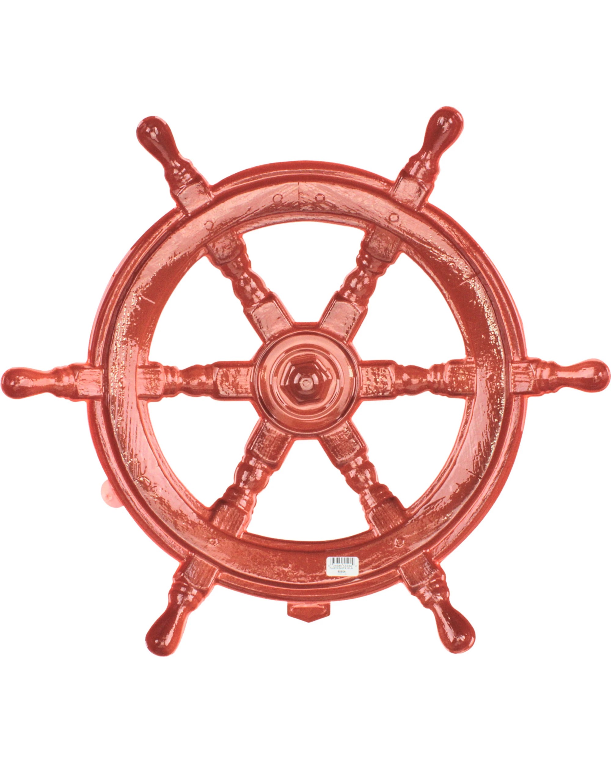 4 Beistle Ships Wheel Wall DecorationBrown - Brown, 4 of 4