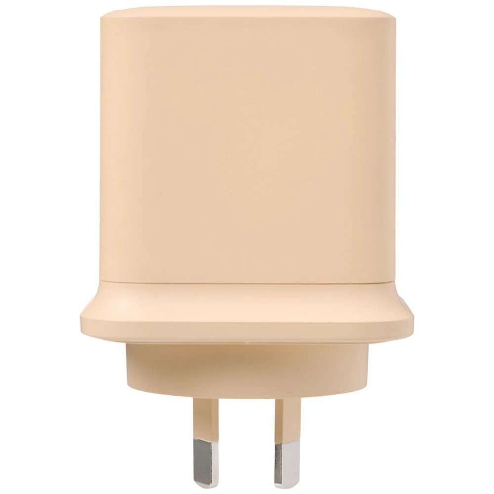 3 Otto OnTheGo 65W GaN Wall Charger w/ Rectractable Cable Tan, 3 of 4