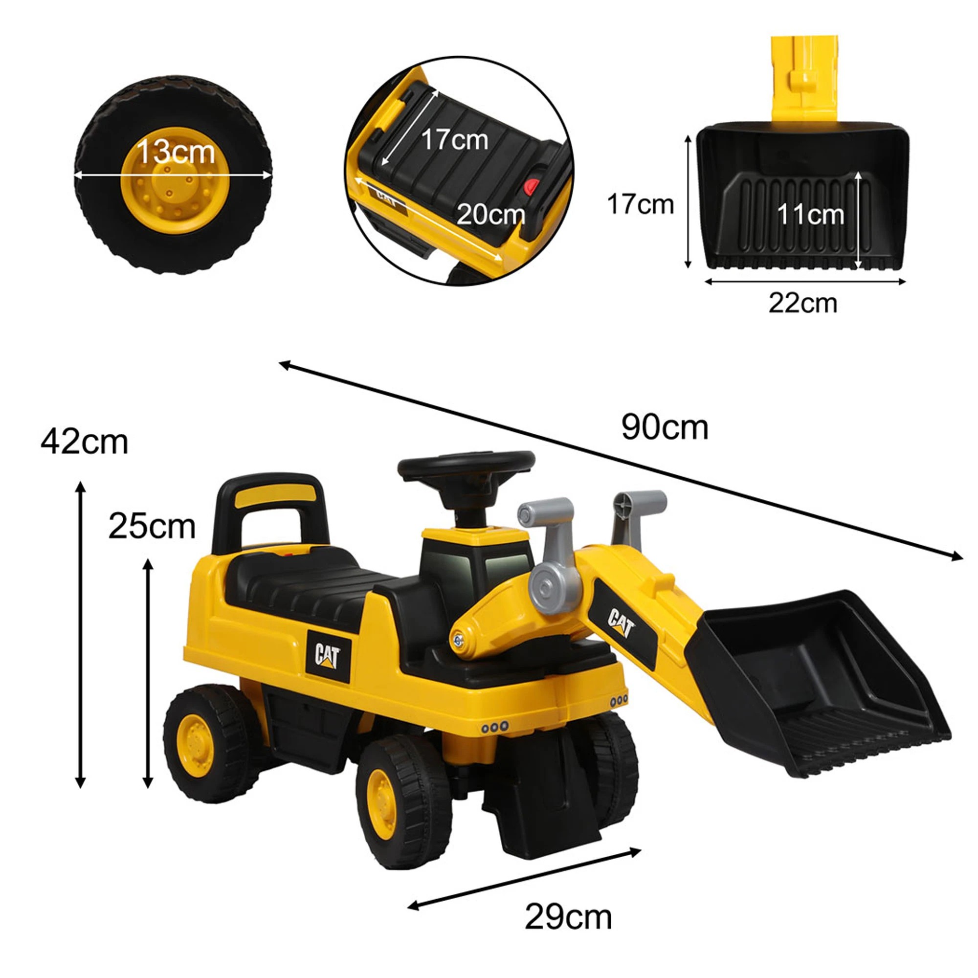 3 Bopeep Ride On Bulldoze, 3 of 9