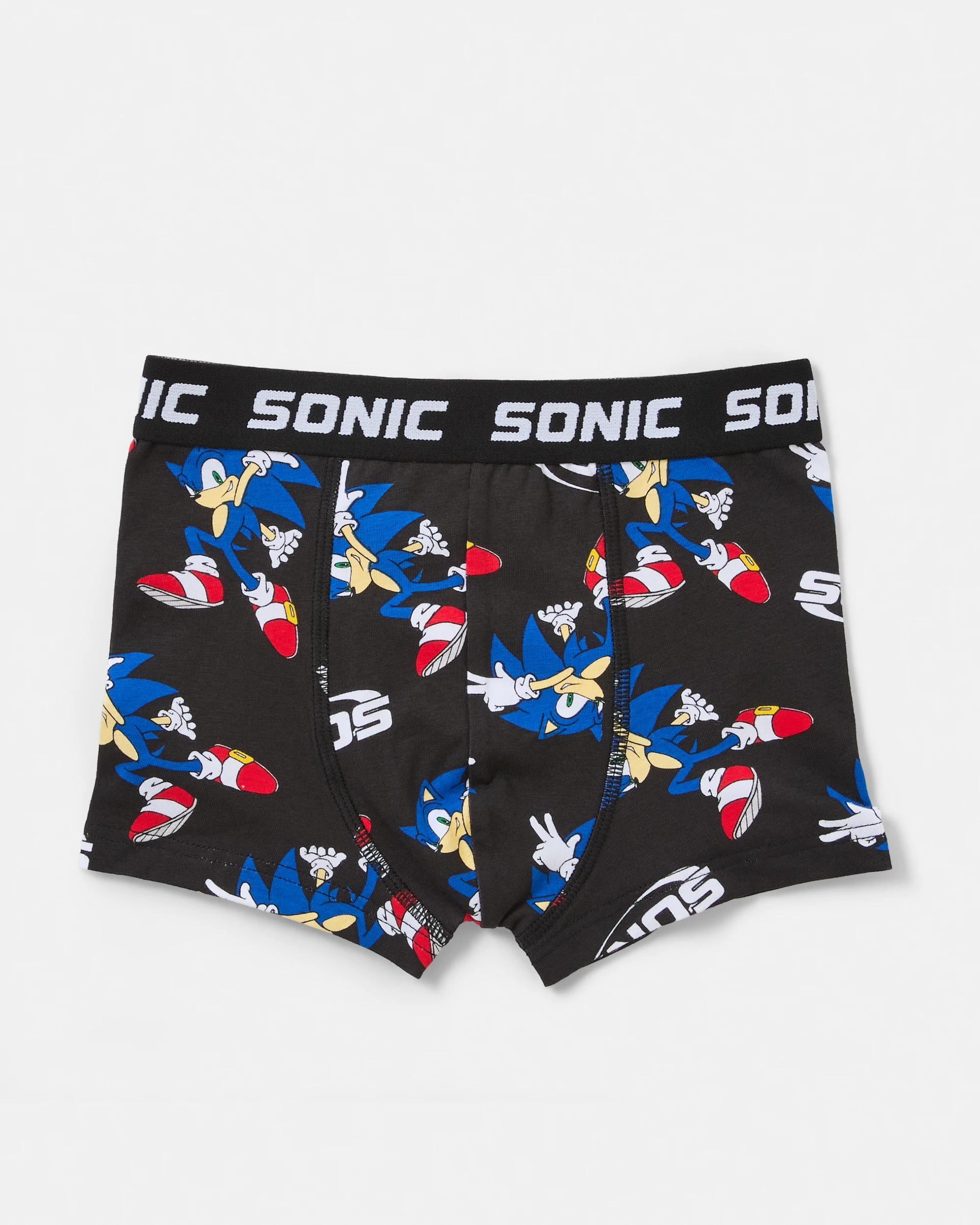 5 3 Pack Sonic The Hedgehog License Trunks Sonic, 5 of 6