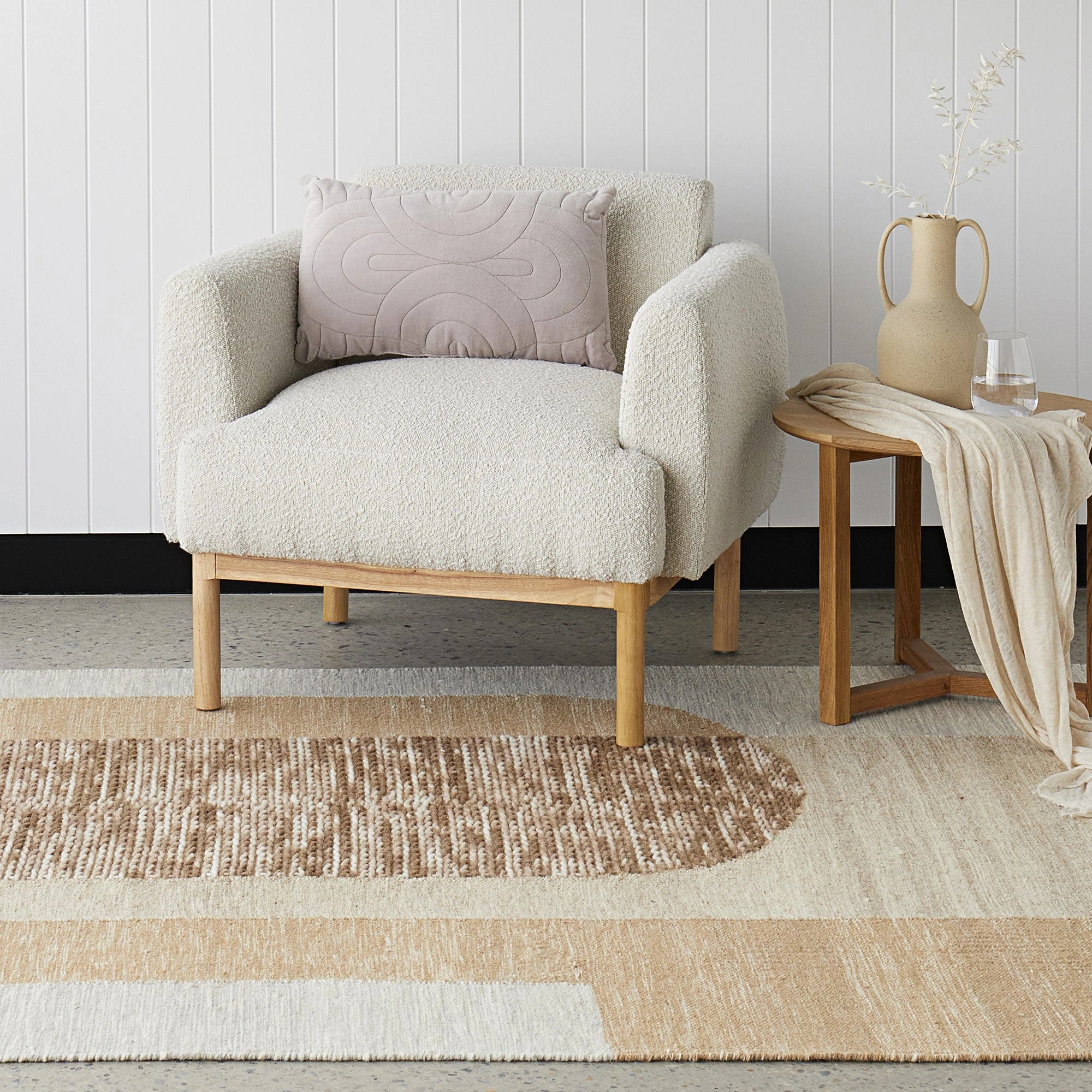 2 Common Ground Rugs Lumina 80 290x200cm - Beige, 2 of 7