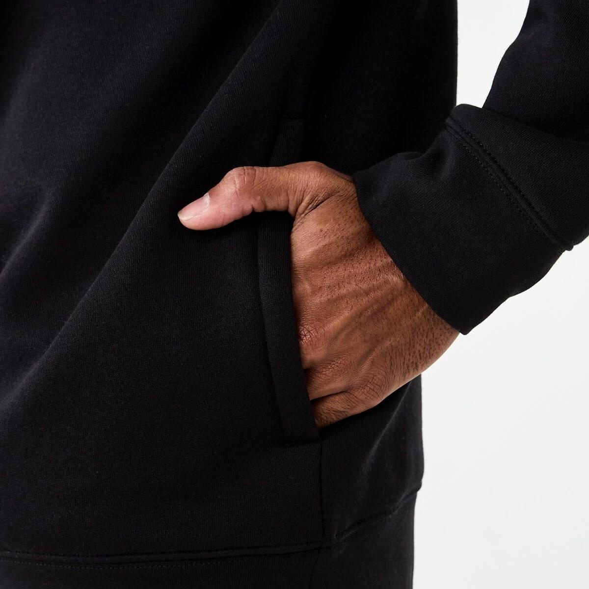 6 1/4 Zip Sweatshirt Black, 6 of 6