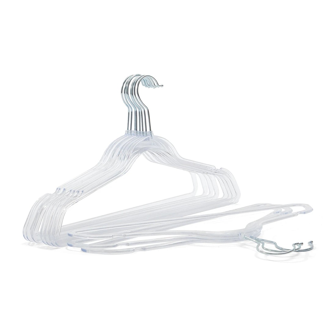 2 12 Pack Clear Hangers, 2 of 7