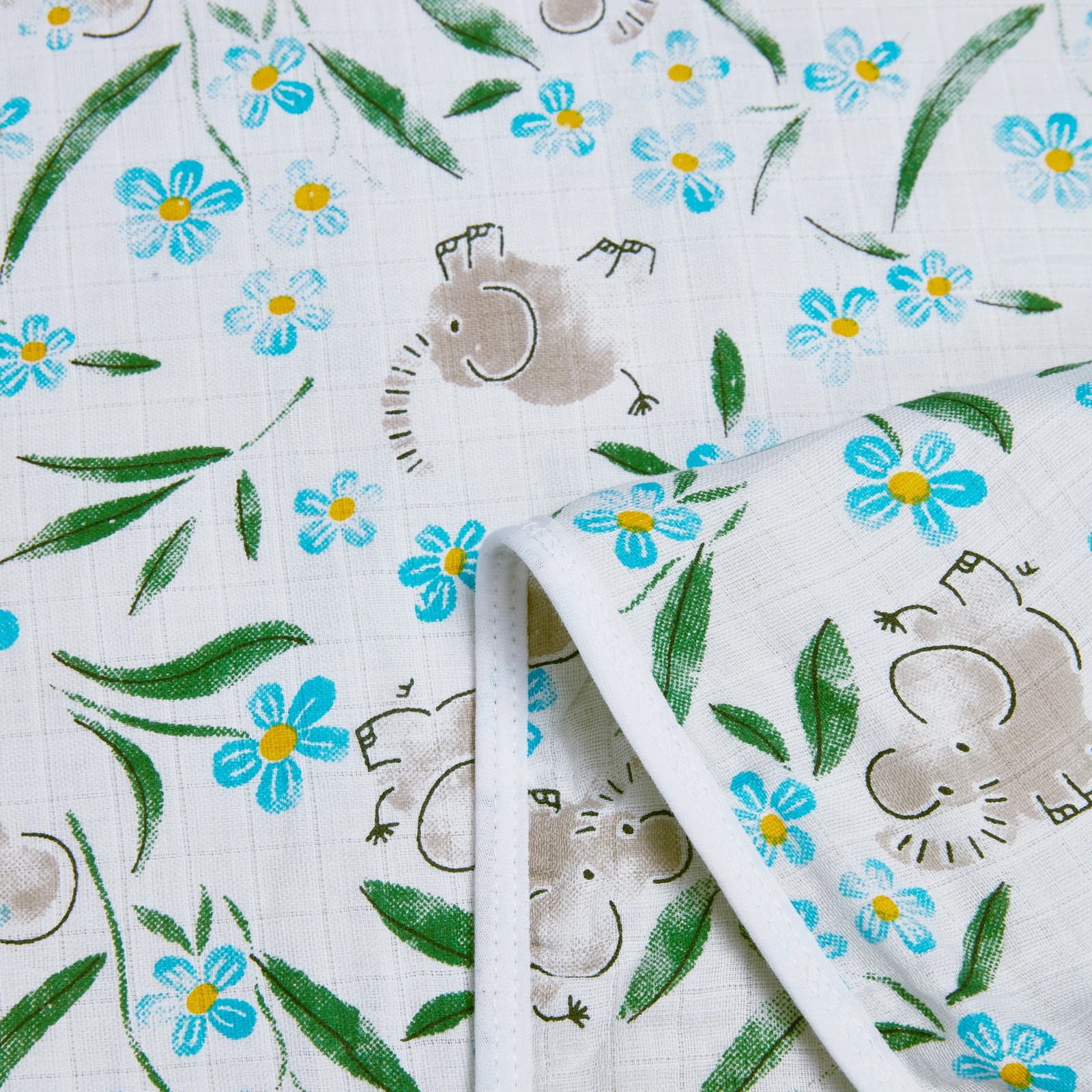3 Big Softies Cotton Padded Muslin Blanket, 3 of 5