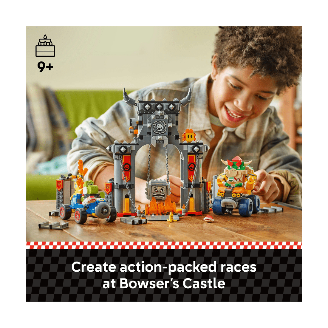 3 LEGO Super Mario Mario Kart - Bowser's Castle 72039, 3 of 10