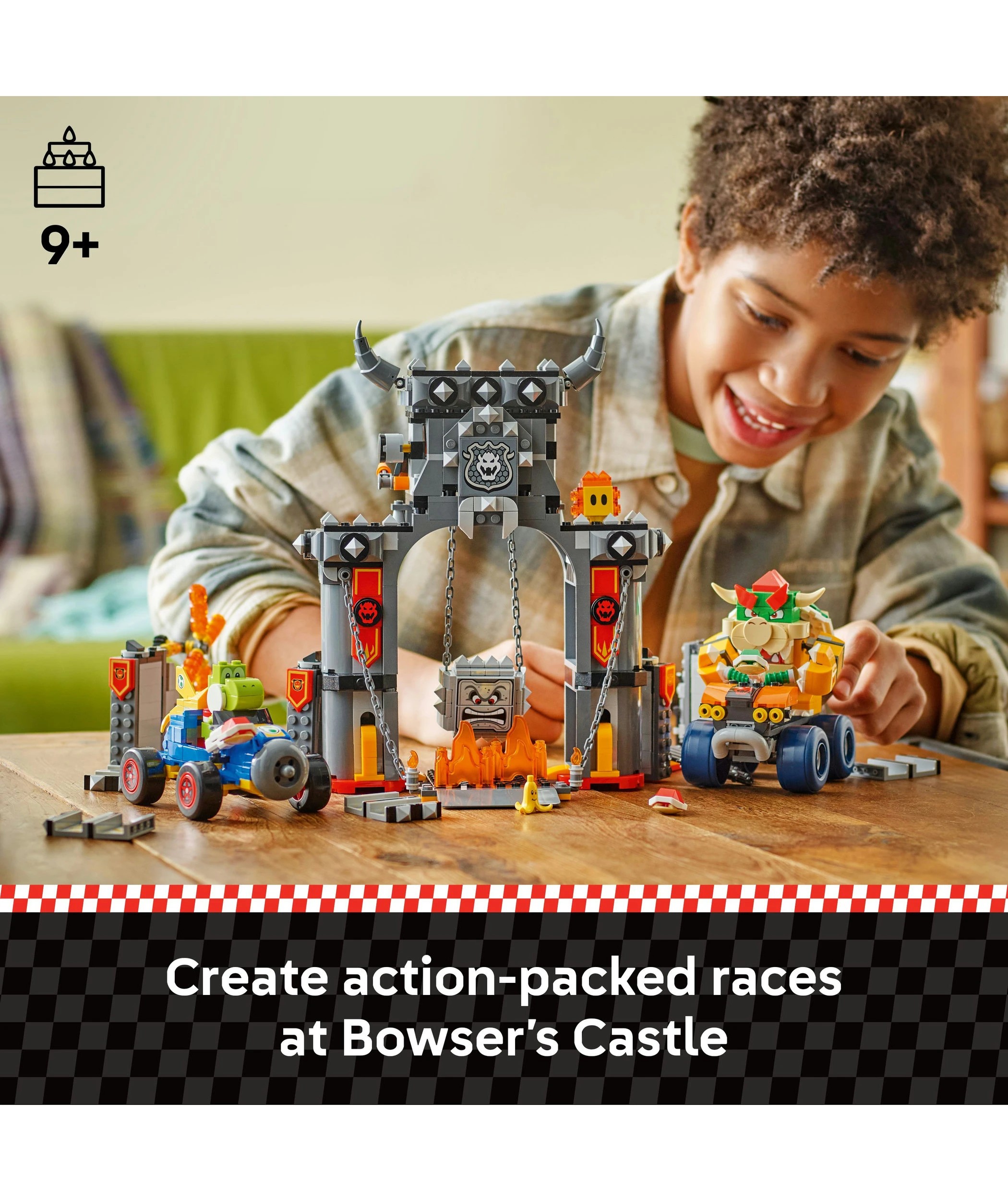 3 LEGO Super Mario Mario Kart - Bowser's Castle 72039, 3 of 10