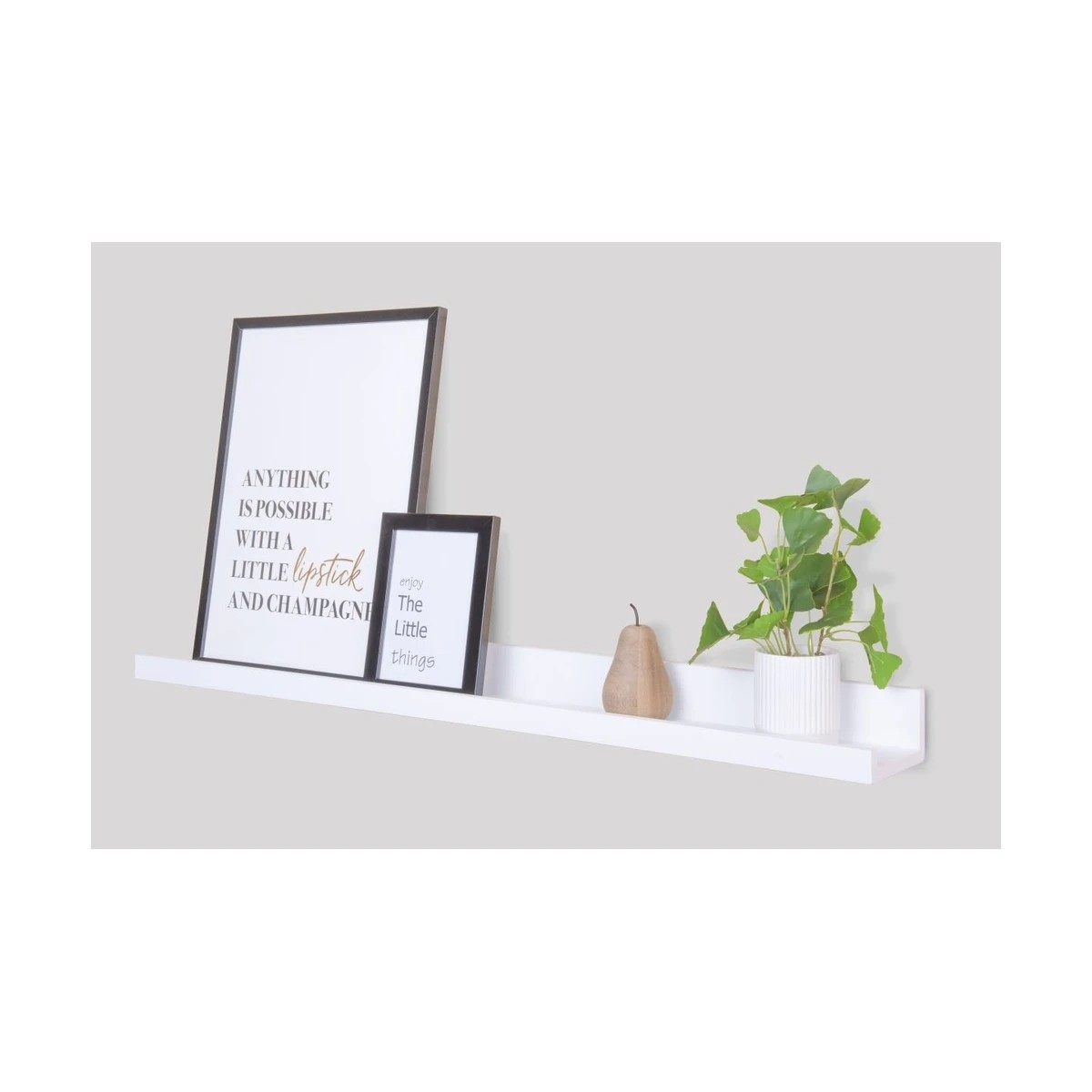 1 1m Large White Picture Rail, 1 of 10