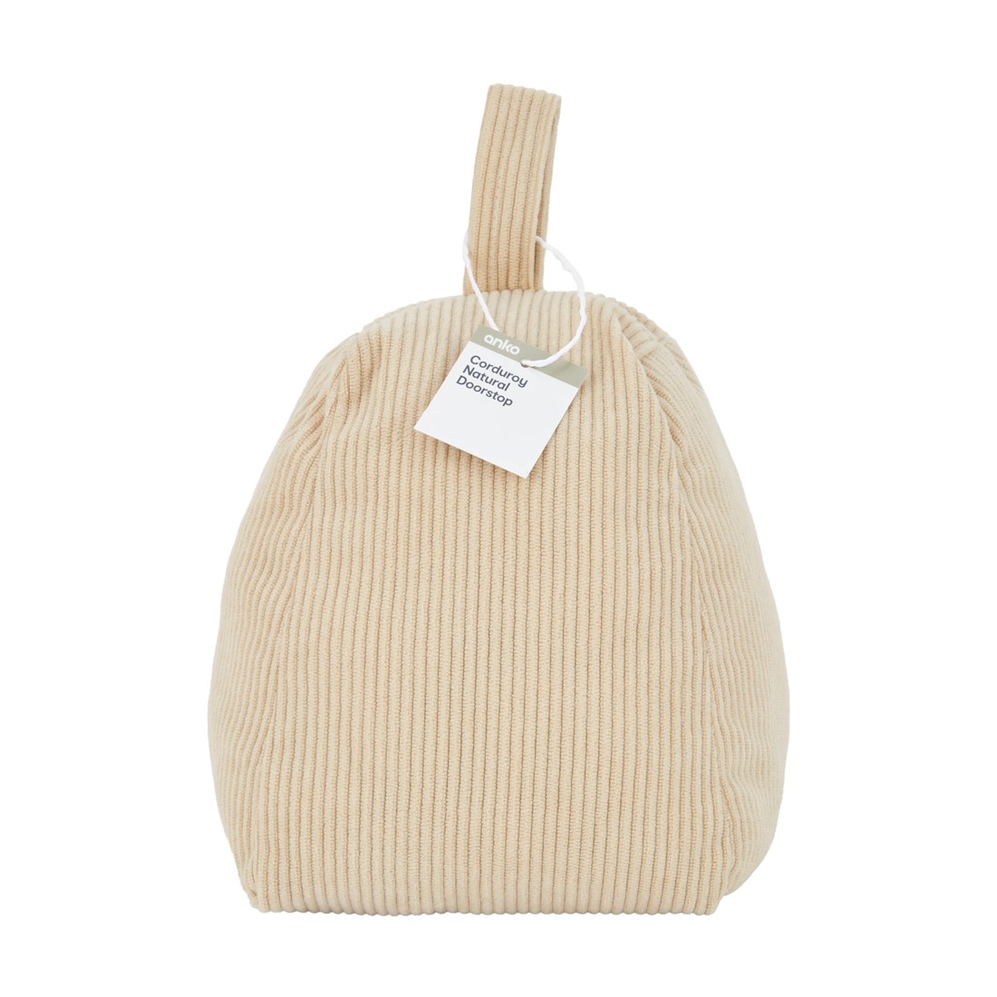5 Corduroy Doorstop - Natural, 5 of 5