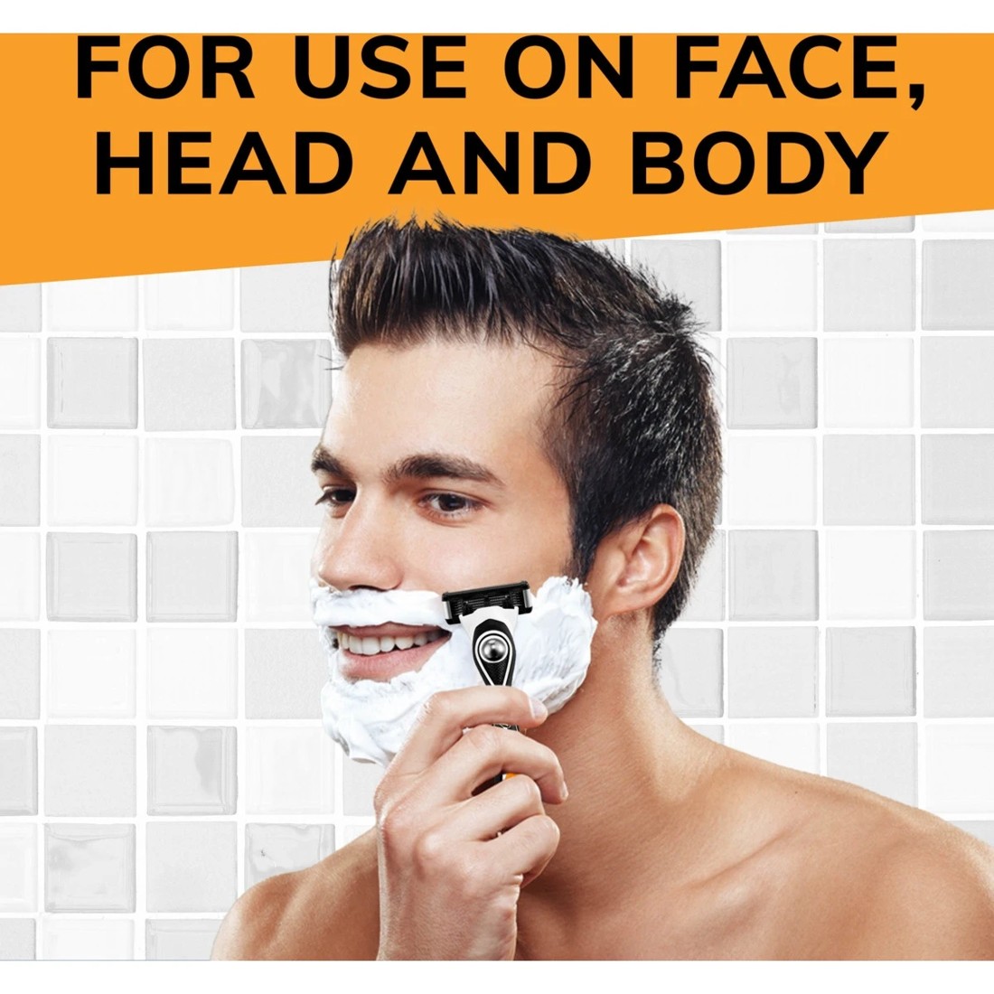 7 BIC Flex 5 Hybrid Men's 5-Blade Disposable Razor Shaving Kit, 7 of 9