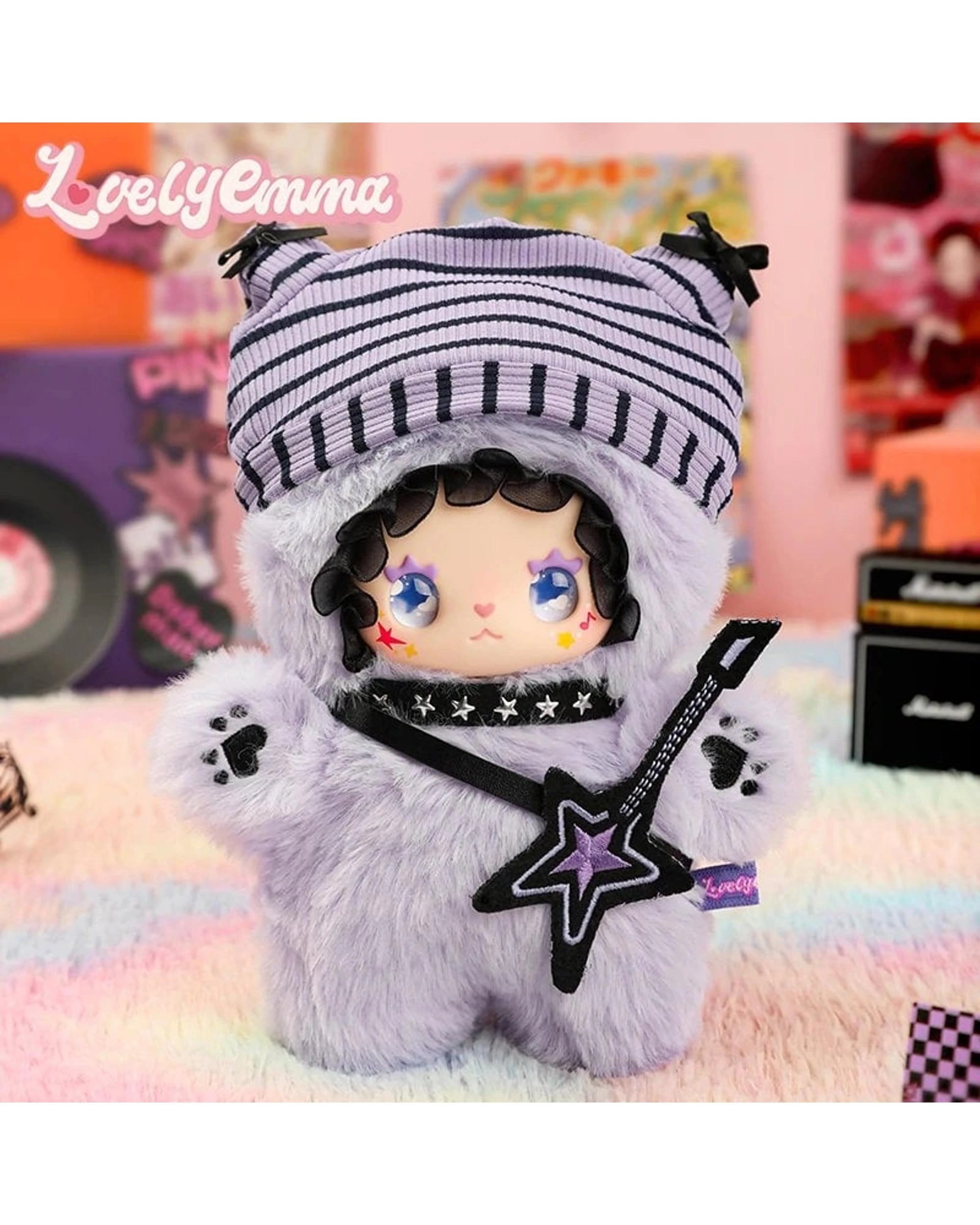 6 Lucky Emma Lovely Emma Punk Era Plush Blind Box, 6 of 8