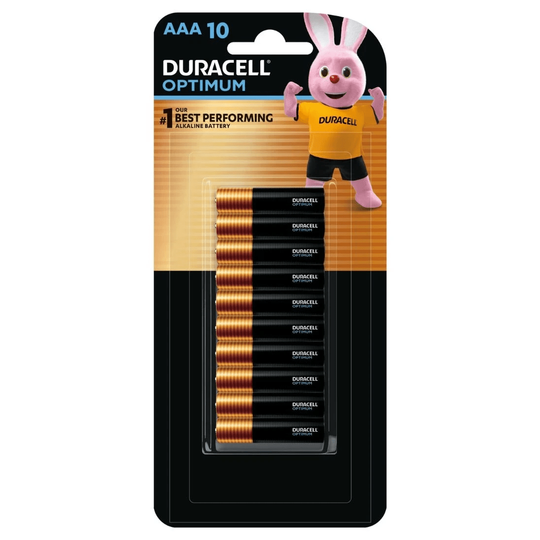 1 Duracell Optimum Alkaline AAA 10 Pack Batteries, 1 of 6
