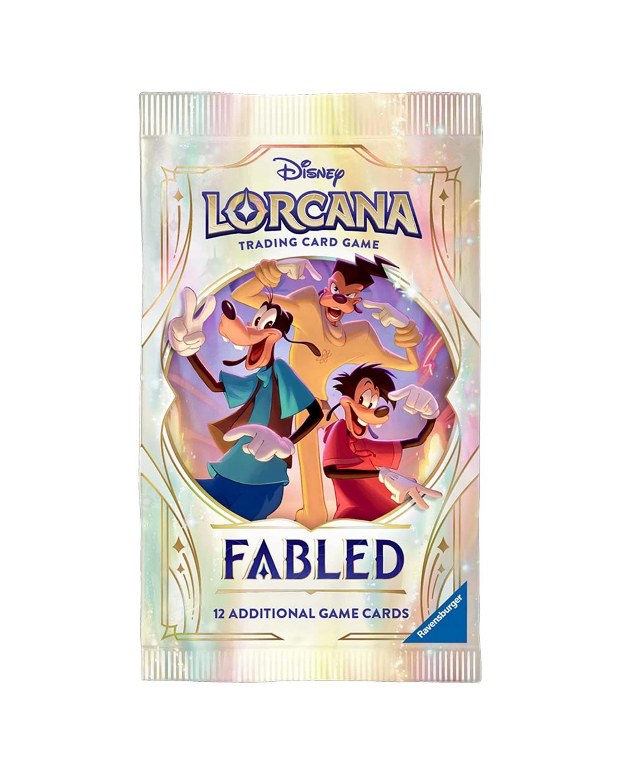 1 Ravensburger Disney Lorcana TCG: Fabled Booster Pack, 1 of 3