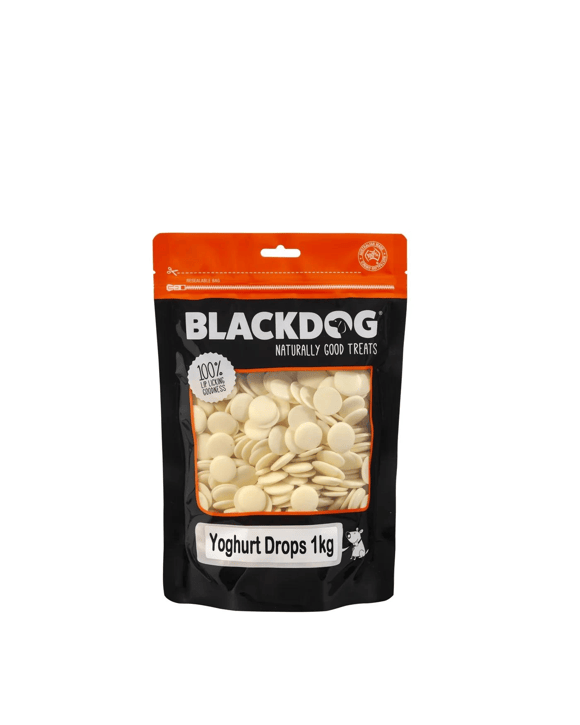 Black Dog 1kg Yoghurt Drops Dog Treats