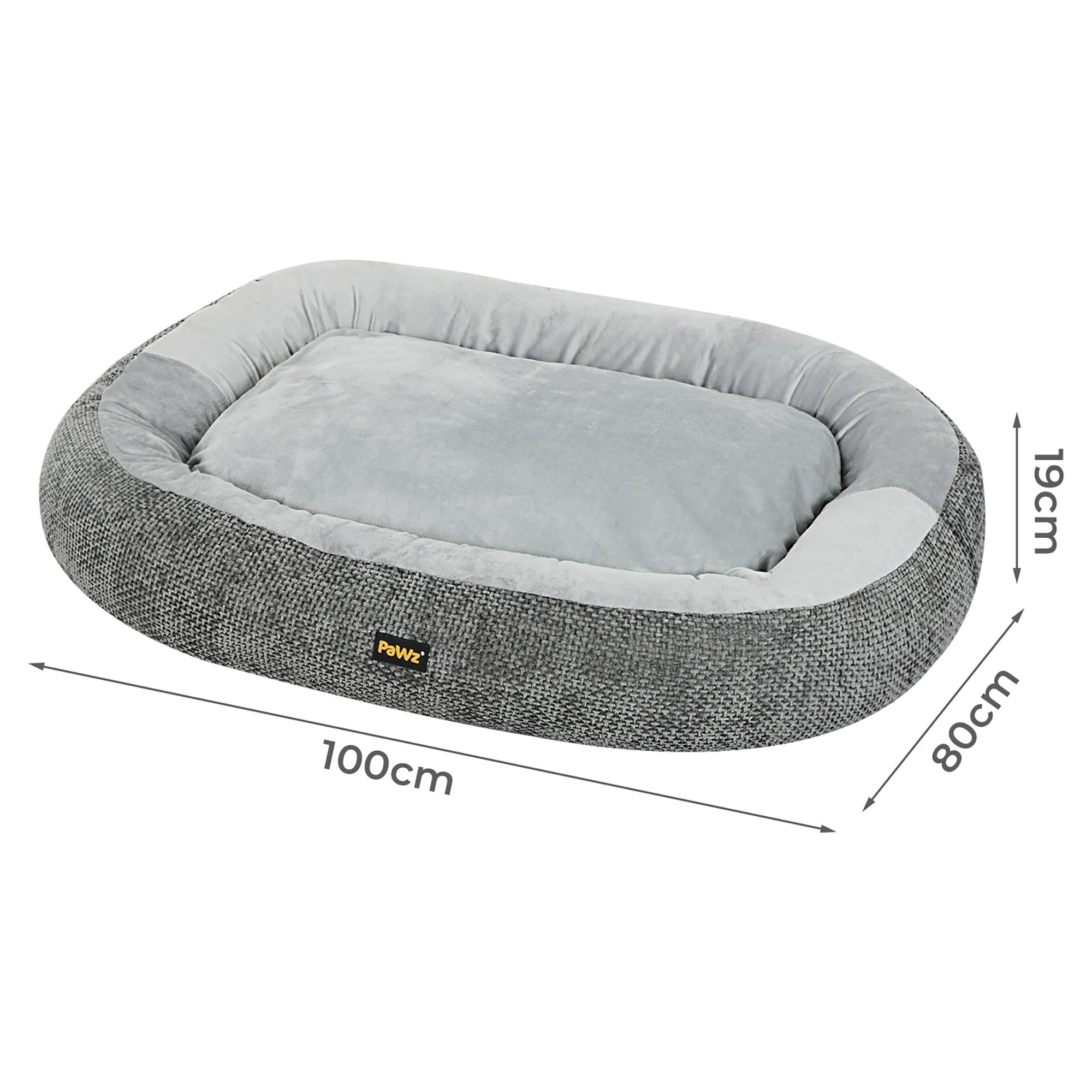 3 Pawz Fleece Cover- , Size Xl - Grey, 3 of 9