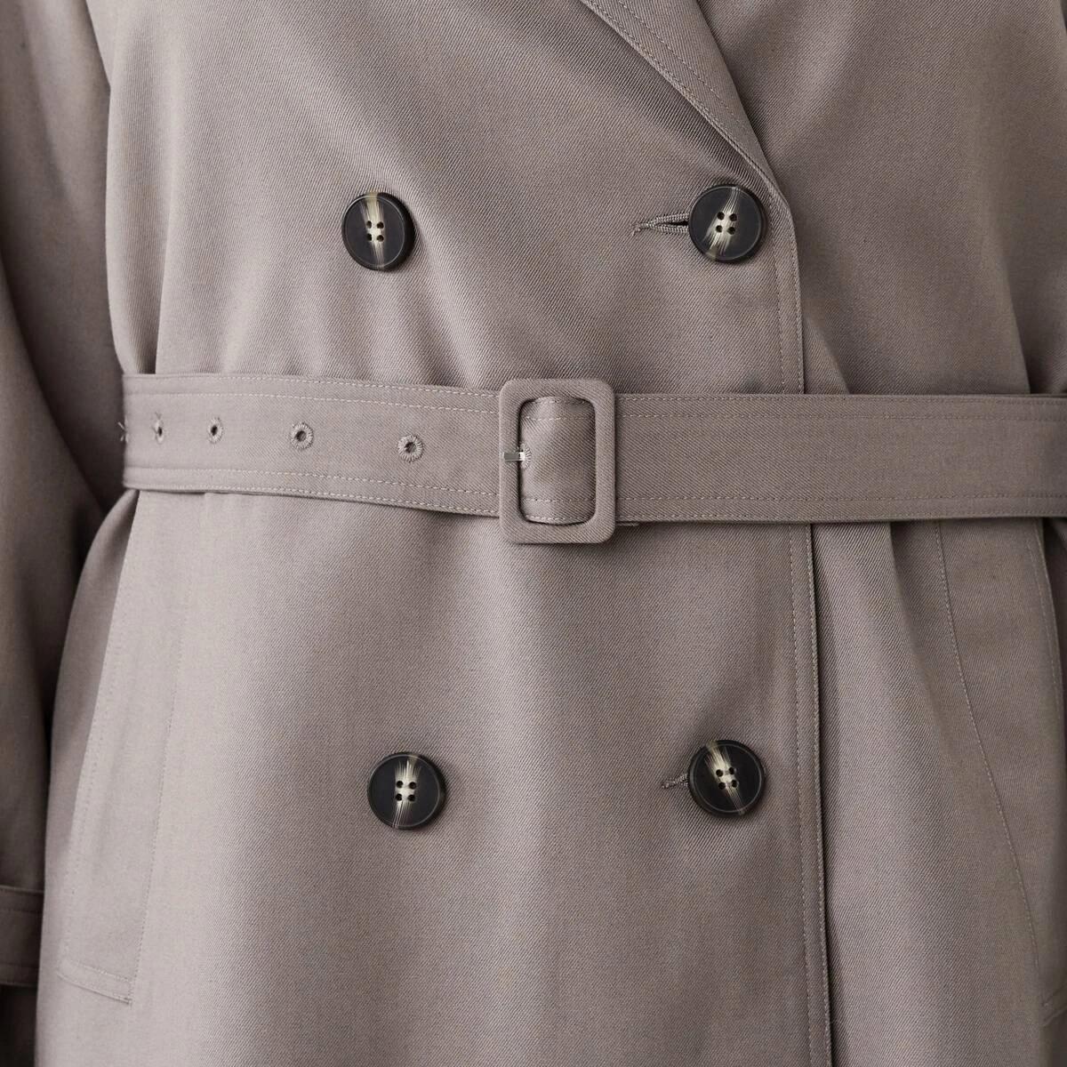 7 Lightweight Trench Coat Taupe Brn, 7 of 10