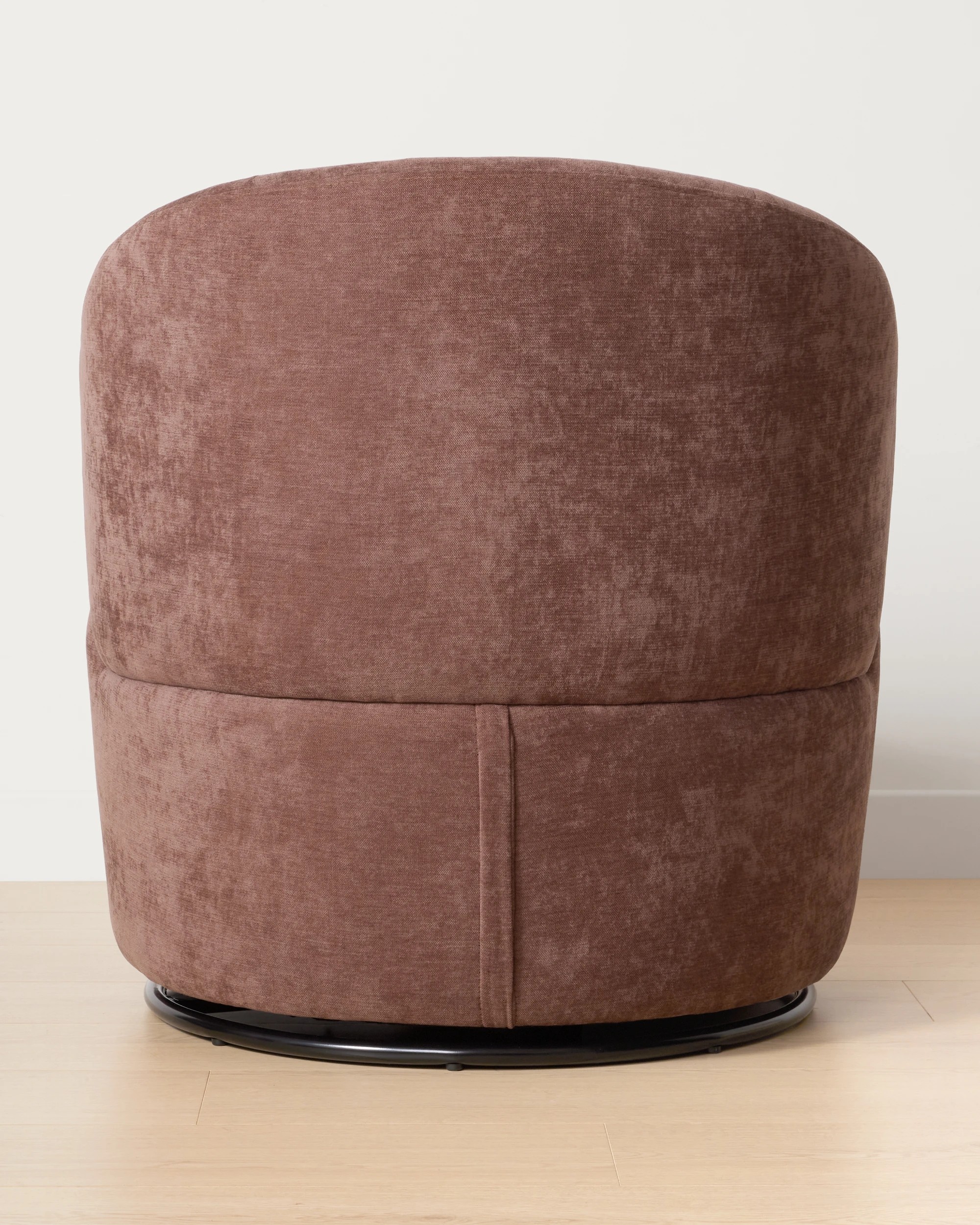 4 Clara Swivel Lounge Chair - Plum, 4 of 7