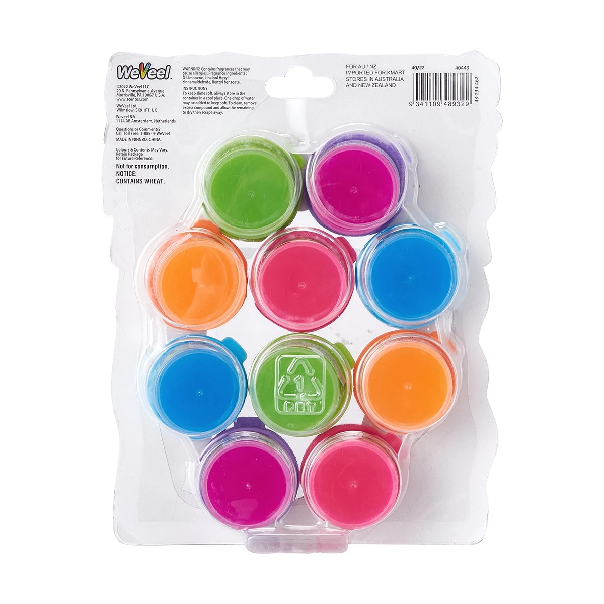 6 10 Pack Scentos Scented Slime, 6 of 6