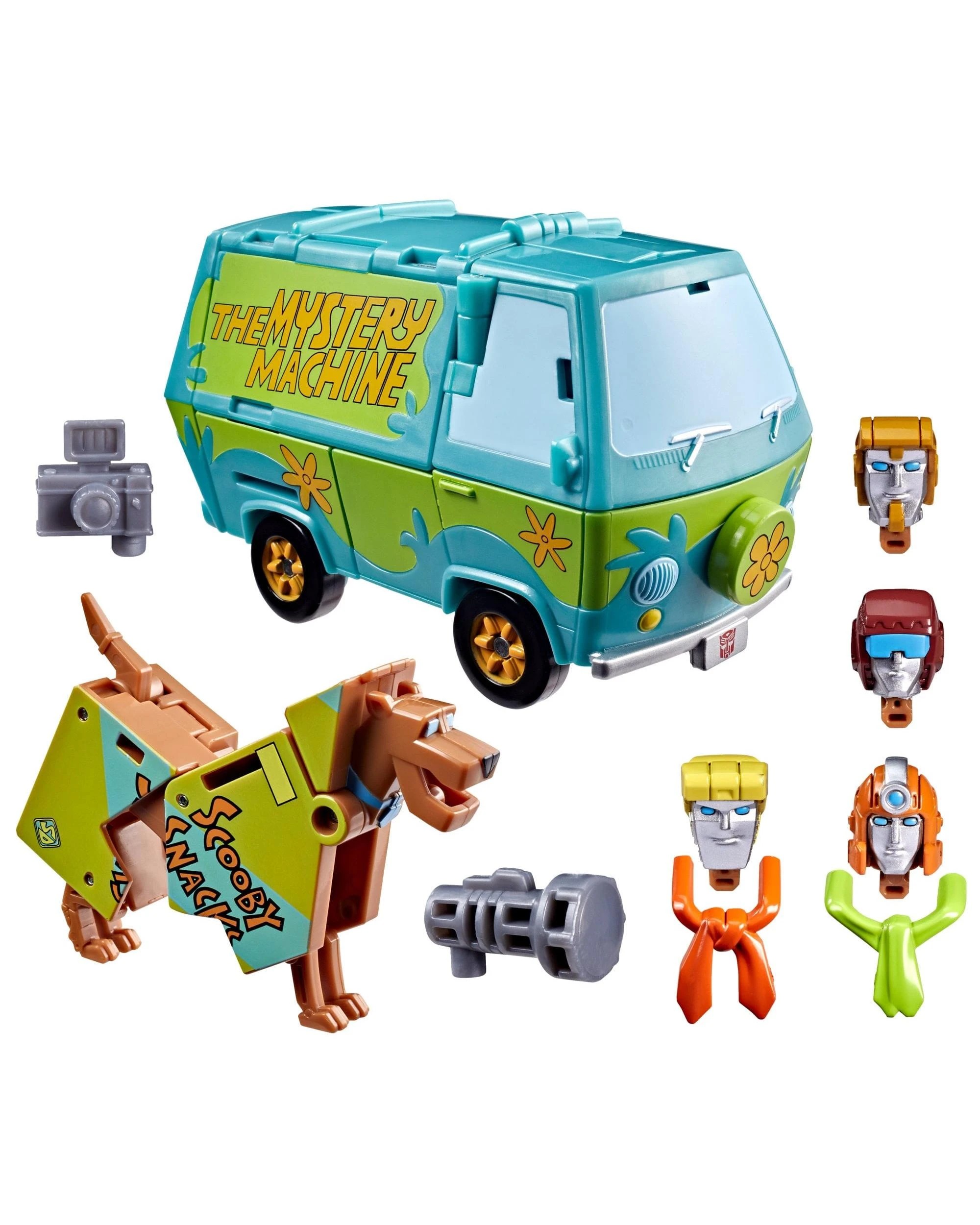 3 Transformers Collaborative Transformers x Scooby Doo Mysterious Prime and Automutt Action Figure, 3 of 8