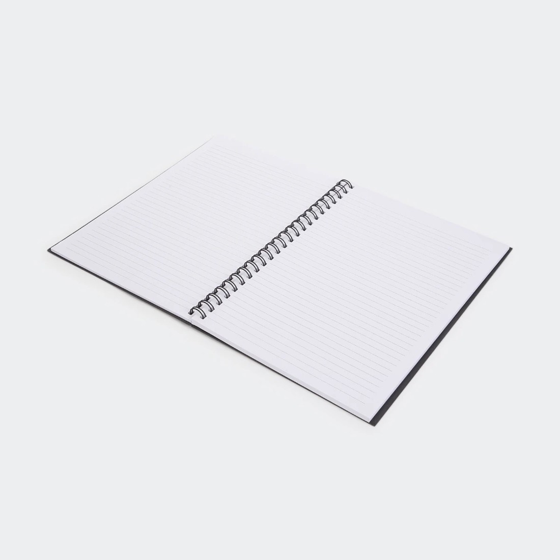 3 A4 Spiral Notebook - Black, 3 of 5