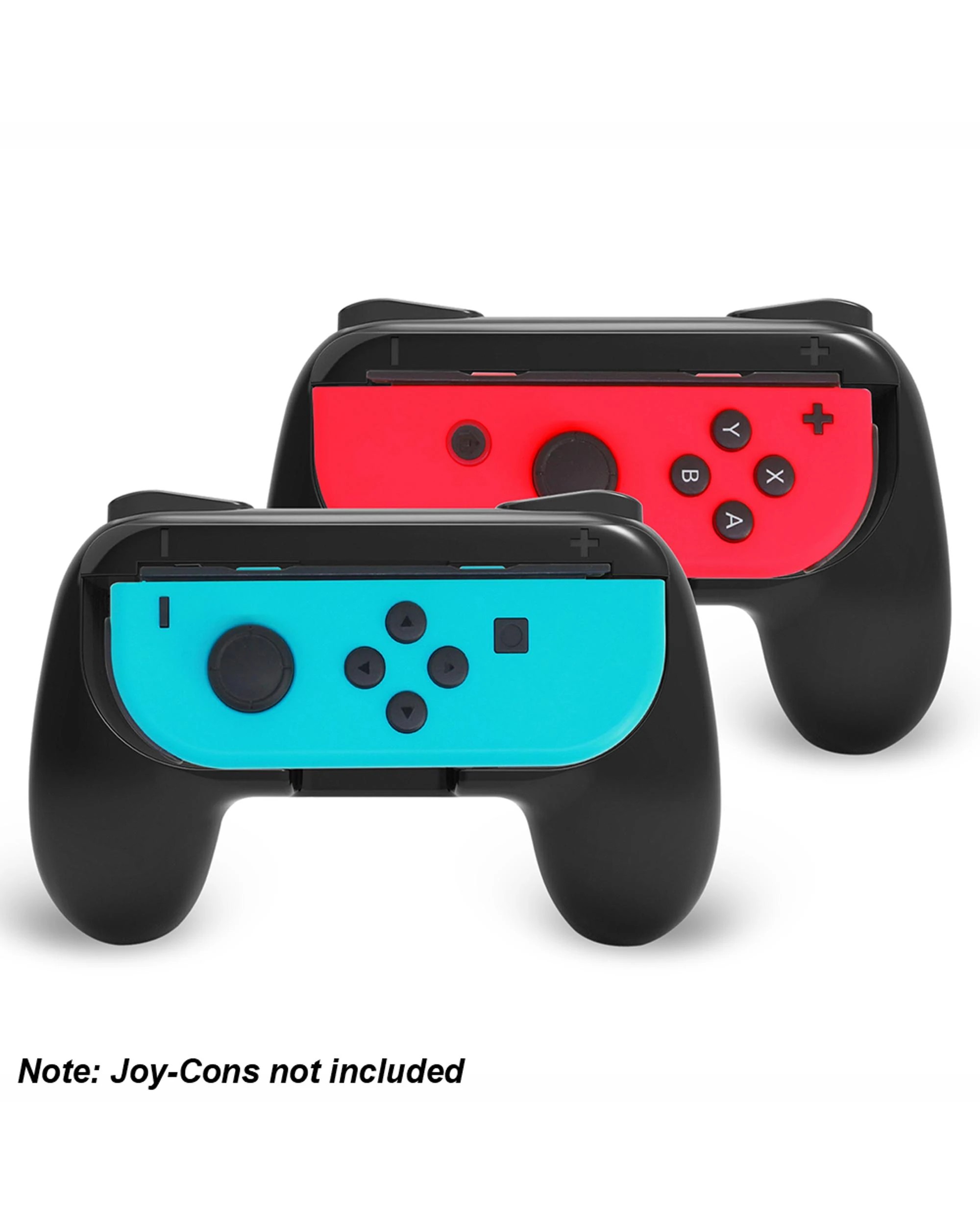 4 Powerwave Switch Joy-Con Grips Twin Pack - Black, 4 of 5