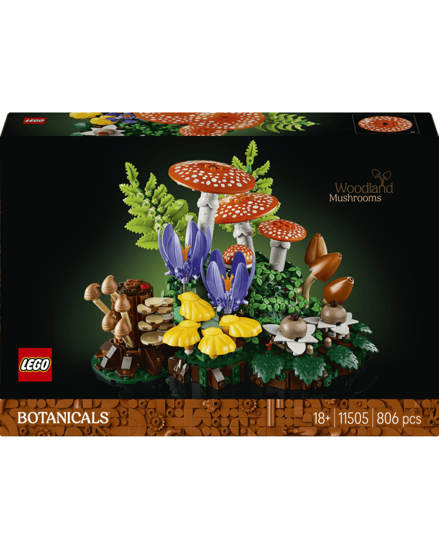LEGO Botanicals Woodland Mushrooms 1