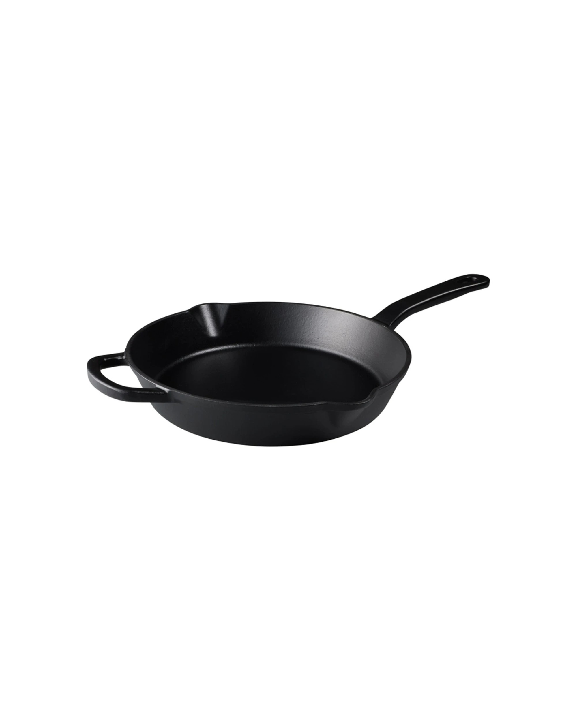 2 Maxwell & Williams Durable Cast Iron Frypan Cookware 26cm - Black, 2 of 6