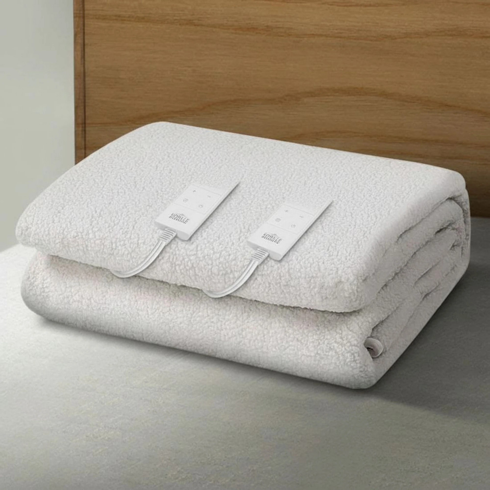 9 Giselle Electric Blanket Fleecy Underlay King - White, 9 of 9