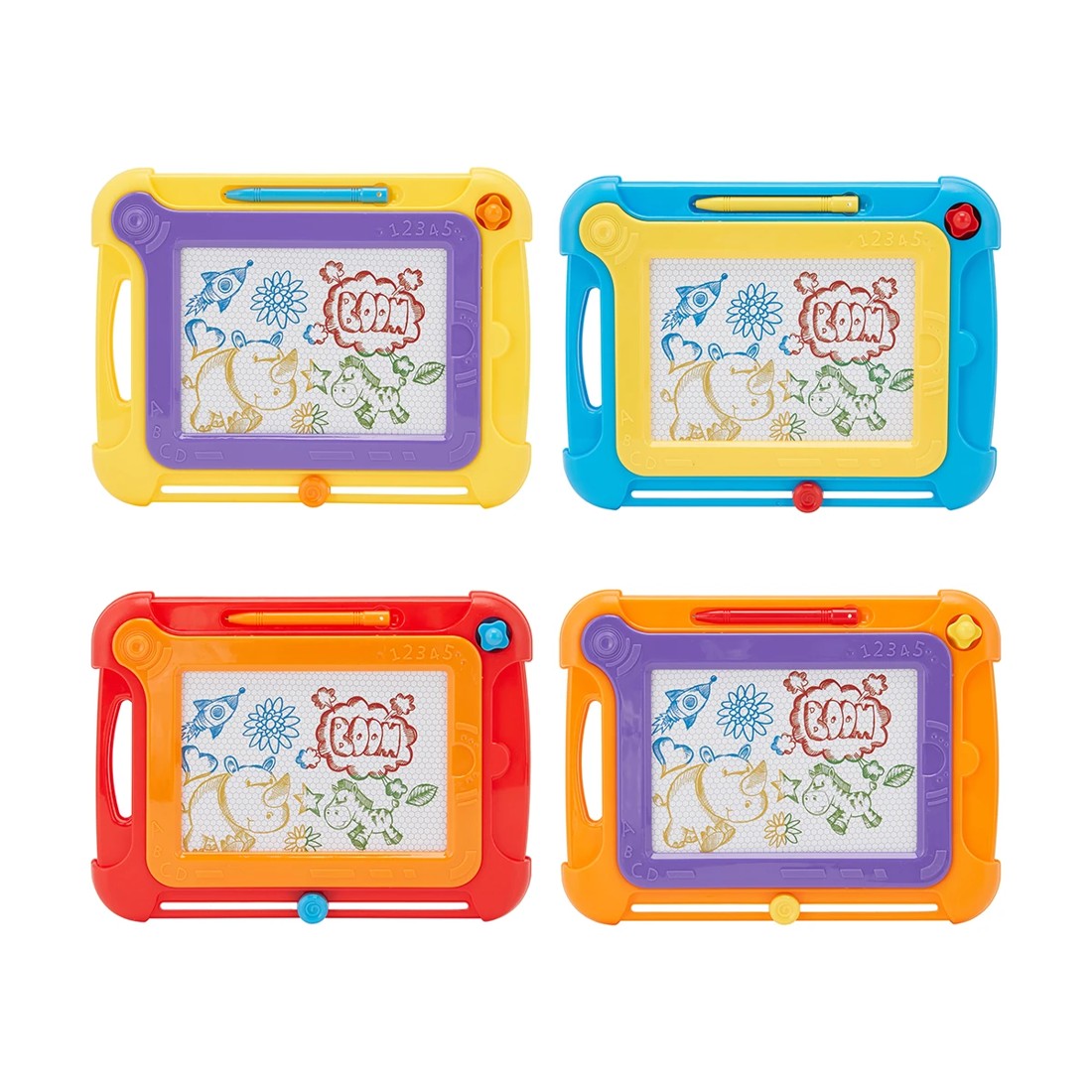 2 Mini Magnetic Draw Board - Assorted, 2 of 7