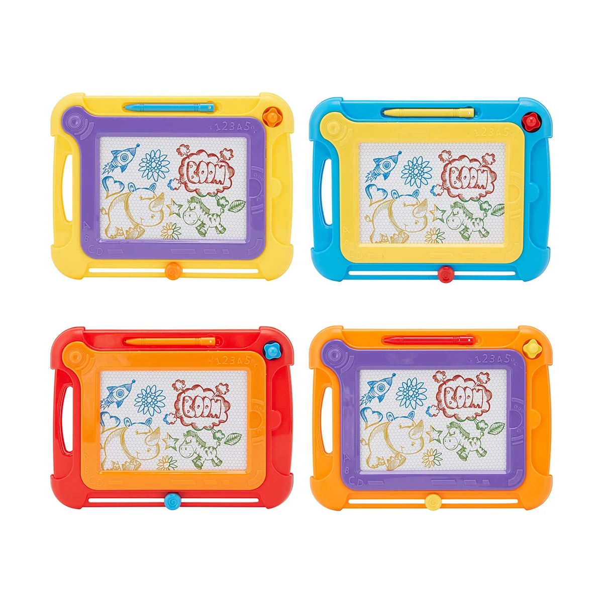 2 Mini Magnetic Draw Board - Assorted, 2 of 7