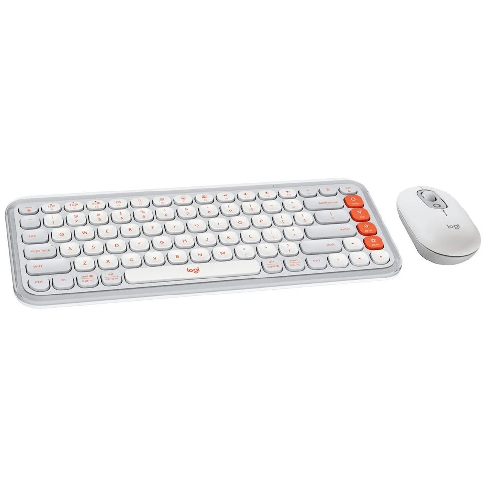 3 Logitech POP Icon Keyboard and Mouse Combo Off White, 3 of 10