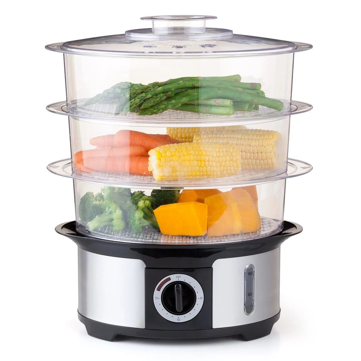 1 3 Tier Food Steamer, 1 of 10