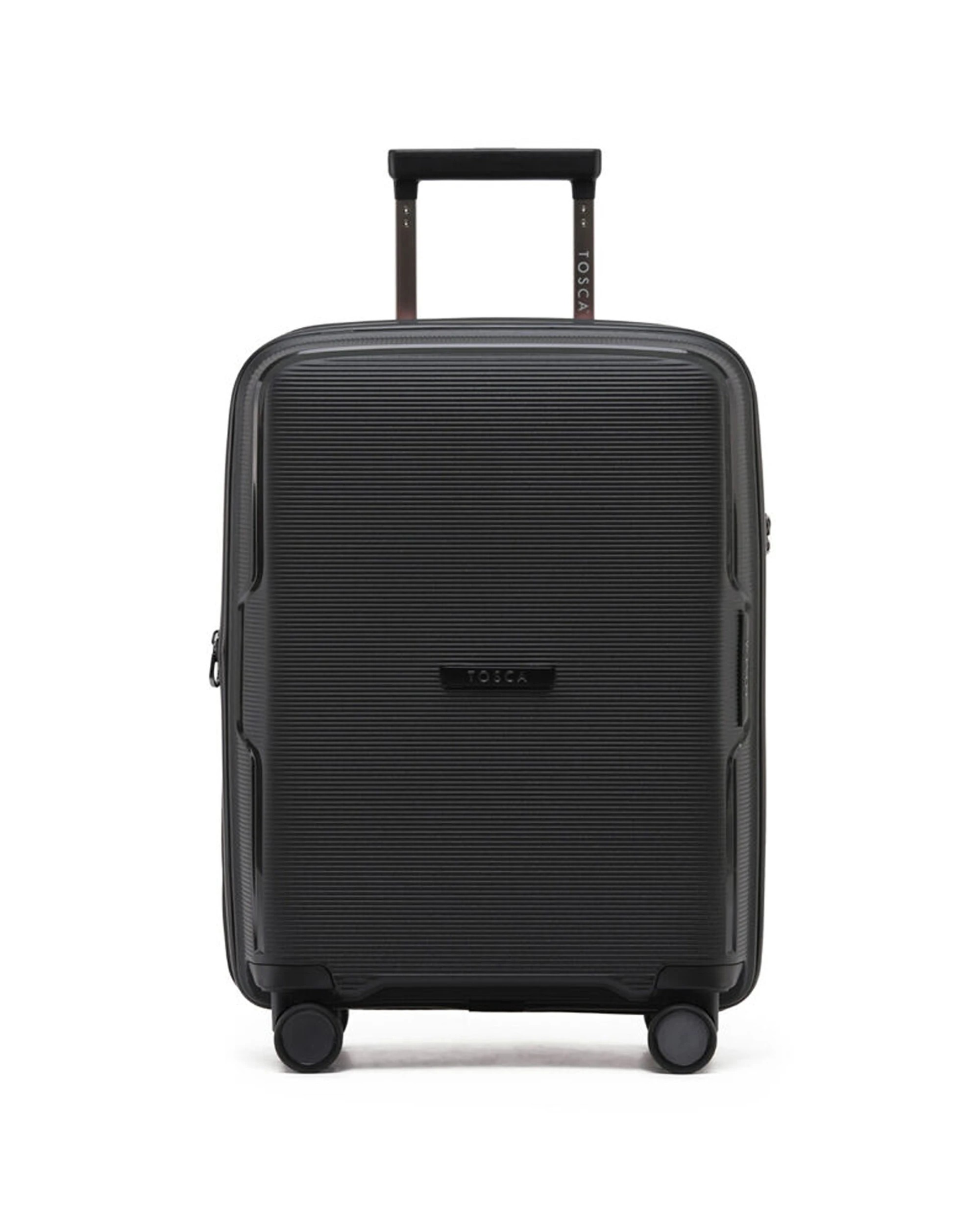 1 Tosca Bel-Air 20" Travel Luggage Suitcase - Black, 1 of 8