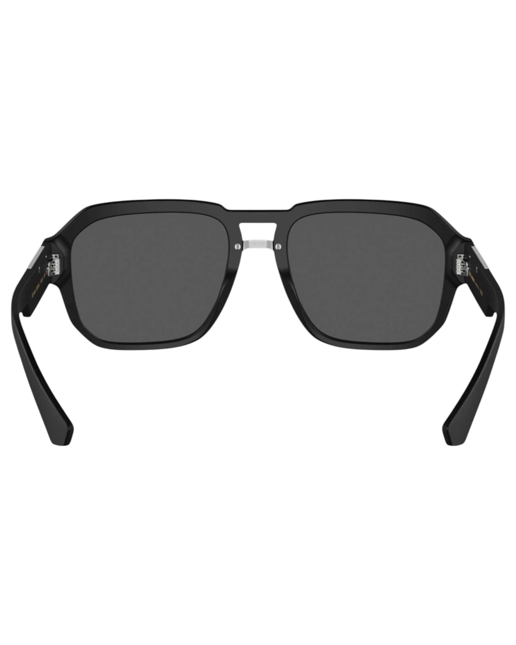 4 Dolce & Gabbana Mens Sunglasses DG4464 Matte Black/ Grey Mirror Sunnies MATTE BLACK/GREY, 4 of 5