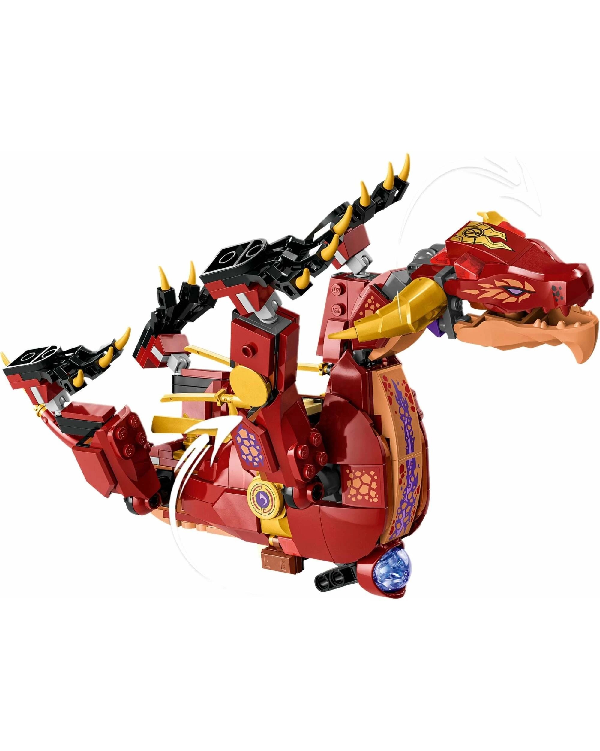 4 LEGO Ninjago Series 71793 Heatwave Transforming Lava Dragon - Heatwave, 4 of 5