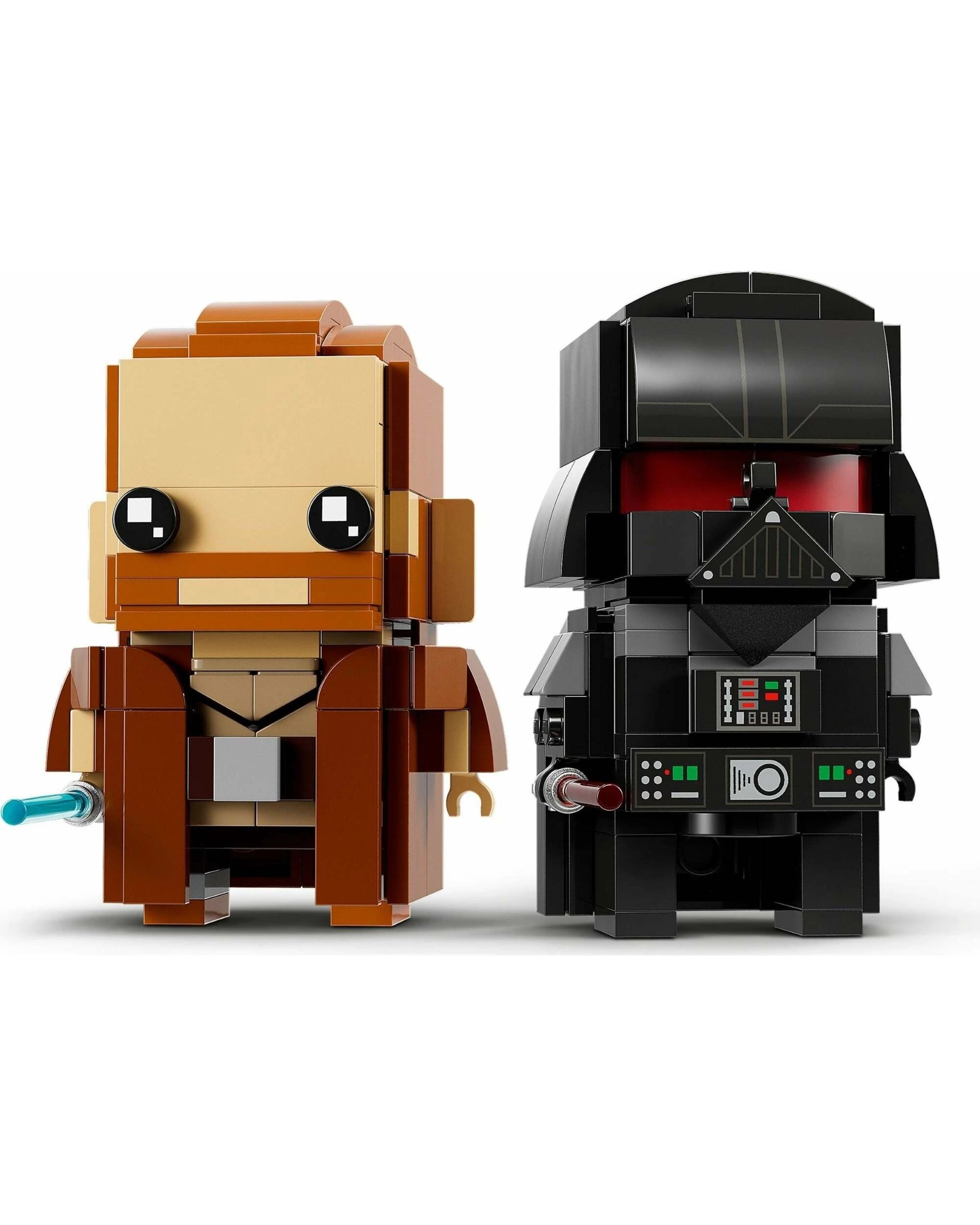 2 LEGO 40547 Obi-Wan Kenobi & Darth Vader BrickHeadz, 2 of 5