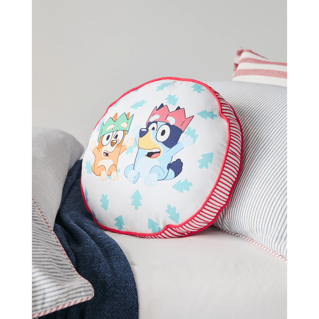 3 Target Bluey Christmas Cushion
 - Red, 3 of 4