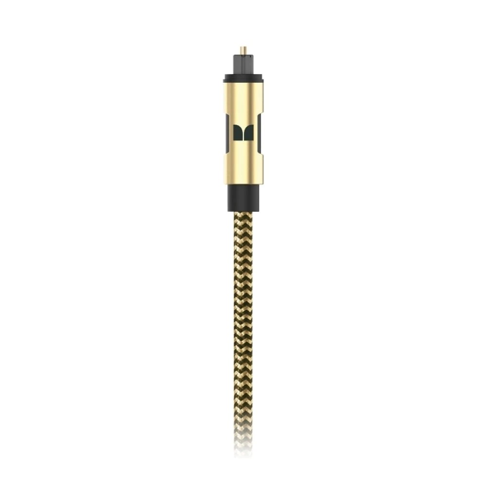 1 Monster Gold 1.5M Optical Audio Cable - Gold, 1 of 1