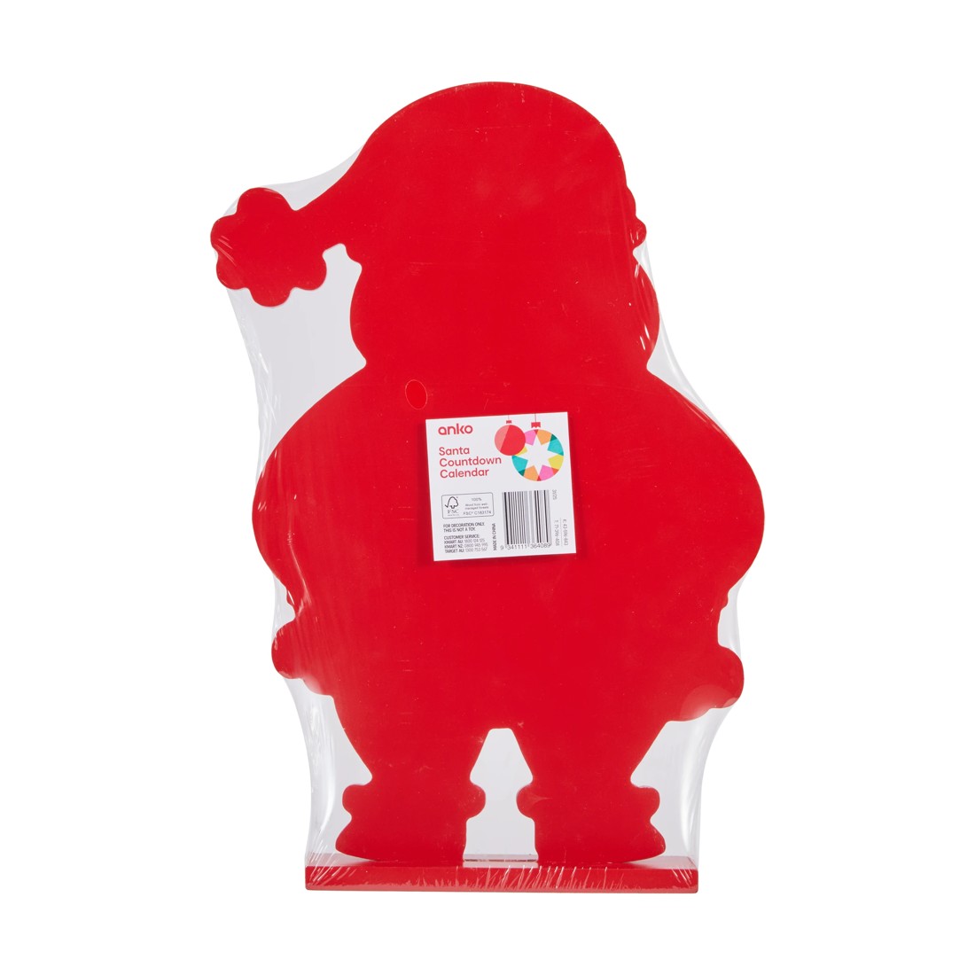 6 Santa Countdown Calendar, 6 of 6