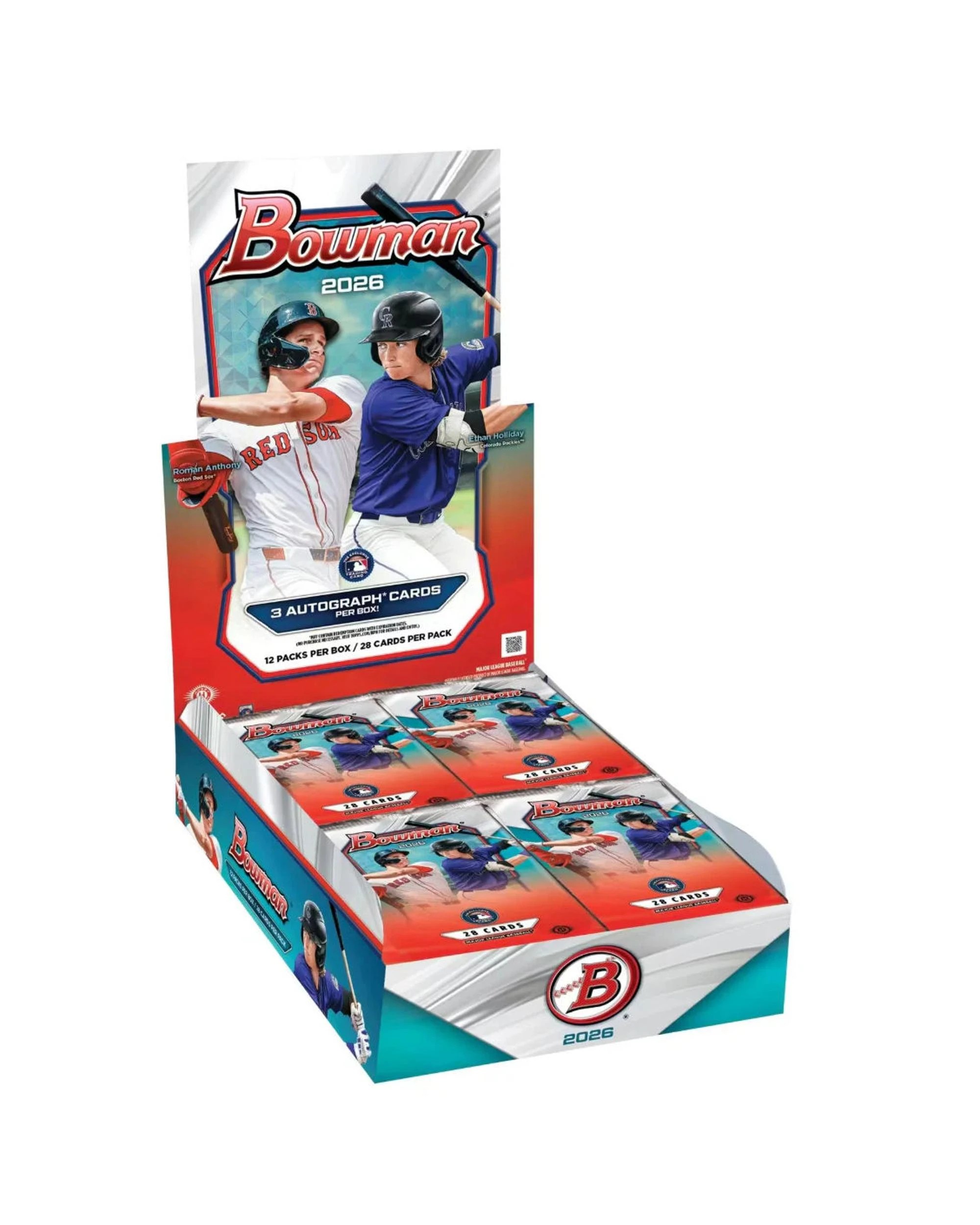 1 Topps Bowman 2026 MLB Baseball Jumbo Box, 1 of 9