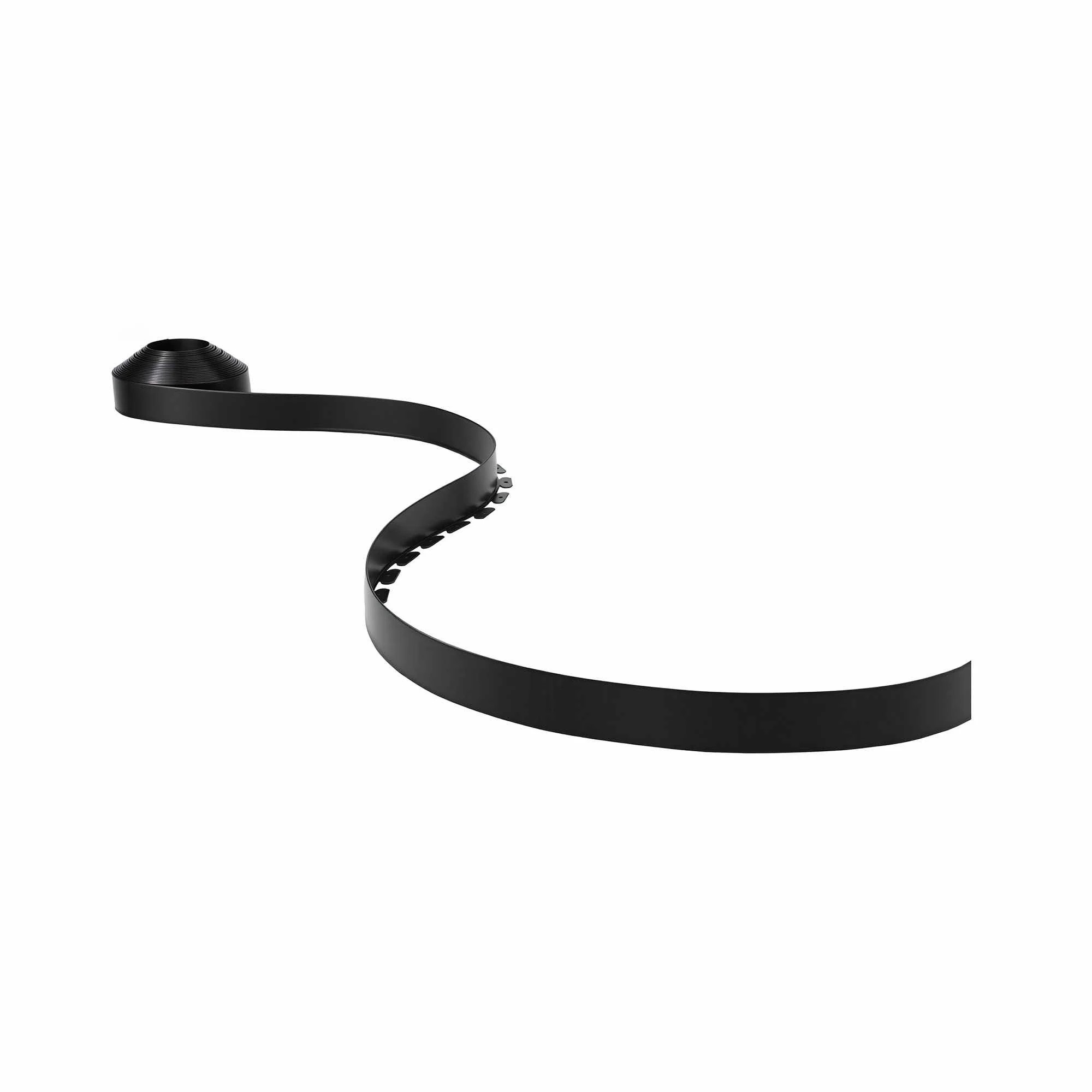 1 Green Fingers Garden Edging 60ft 30pcs Flexible Garden Border Plastic Lawn Edging - Black, 1 of 7