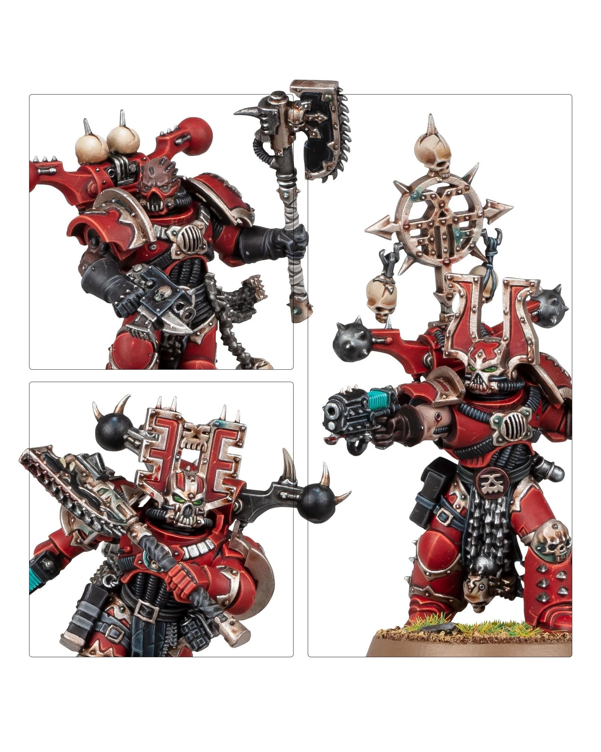 9 Warhammer: 40,000 World Eaters Battleforce: Khorne Daemonkin, 9 of 9