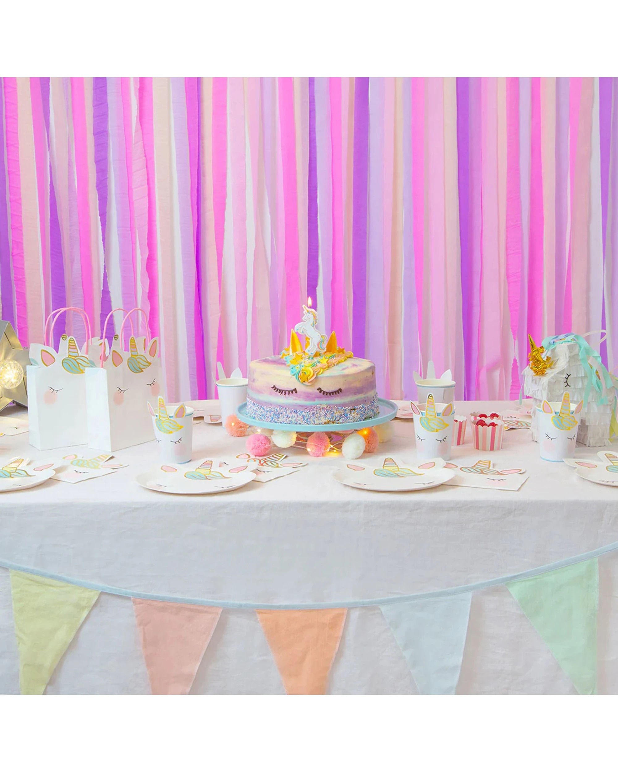 2 Talking Tables We Heart Unicorns Paper Gift Bags Pack of 6, 2 of 5