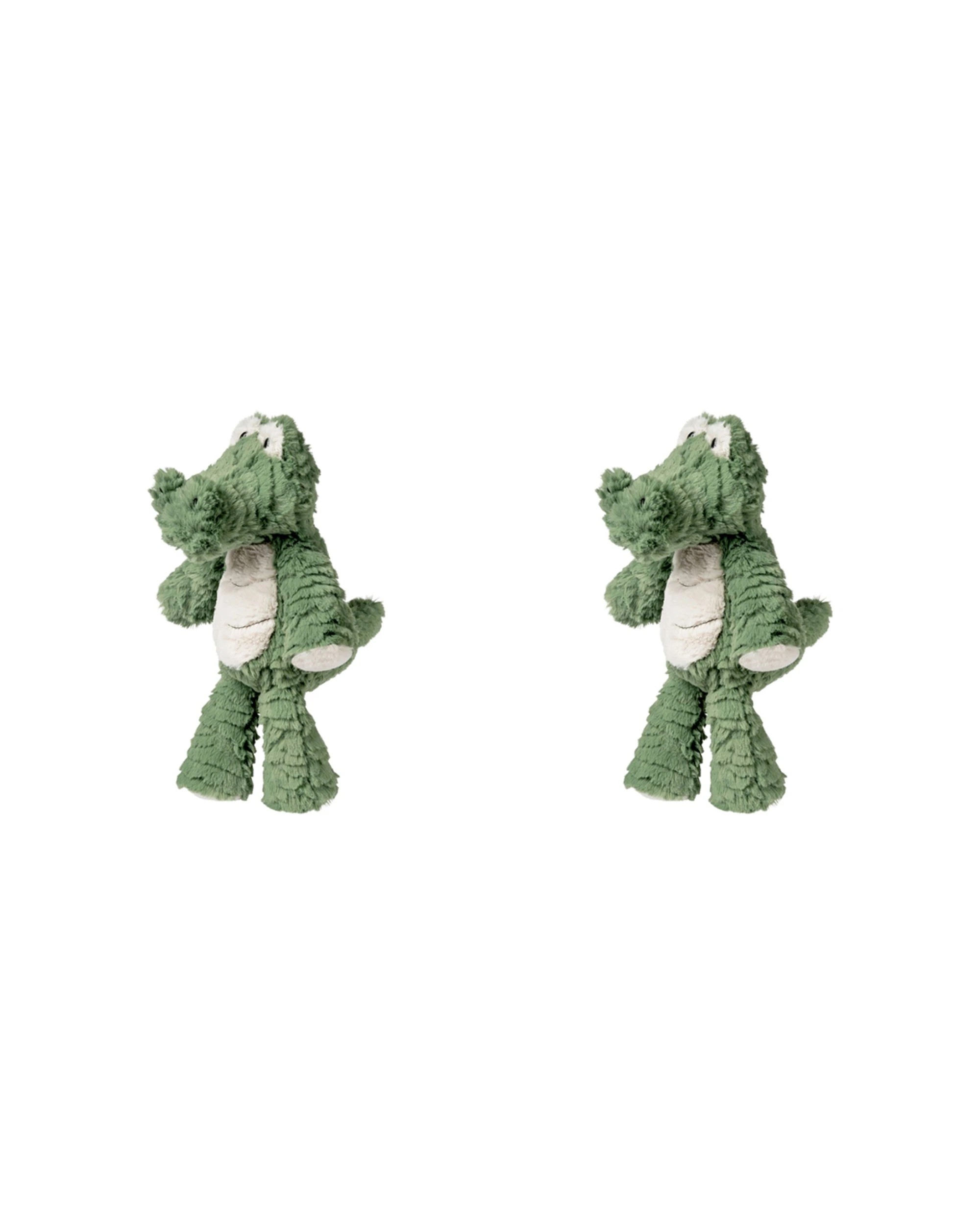 1 Mary Meyer 2pc Marshmallow Animal Gator Soft Plush Kids Toy 23cm - Green, 1 of 3