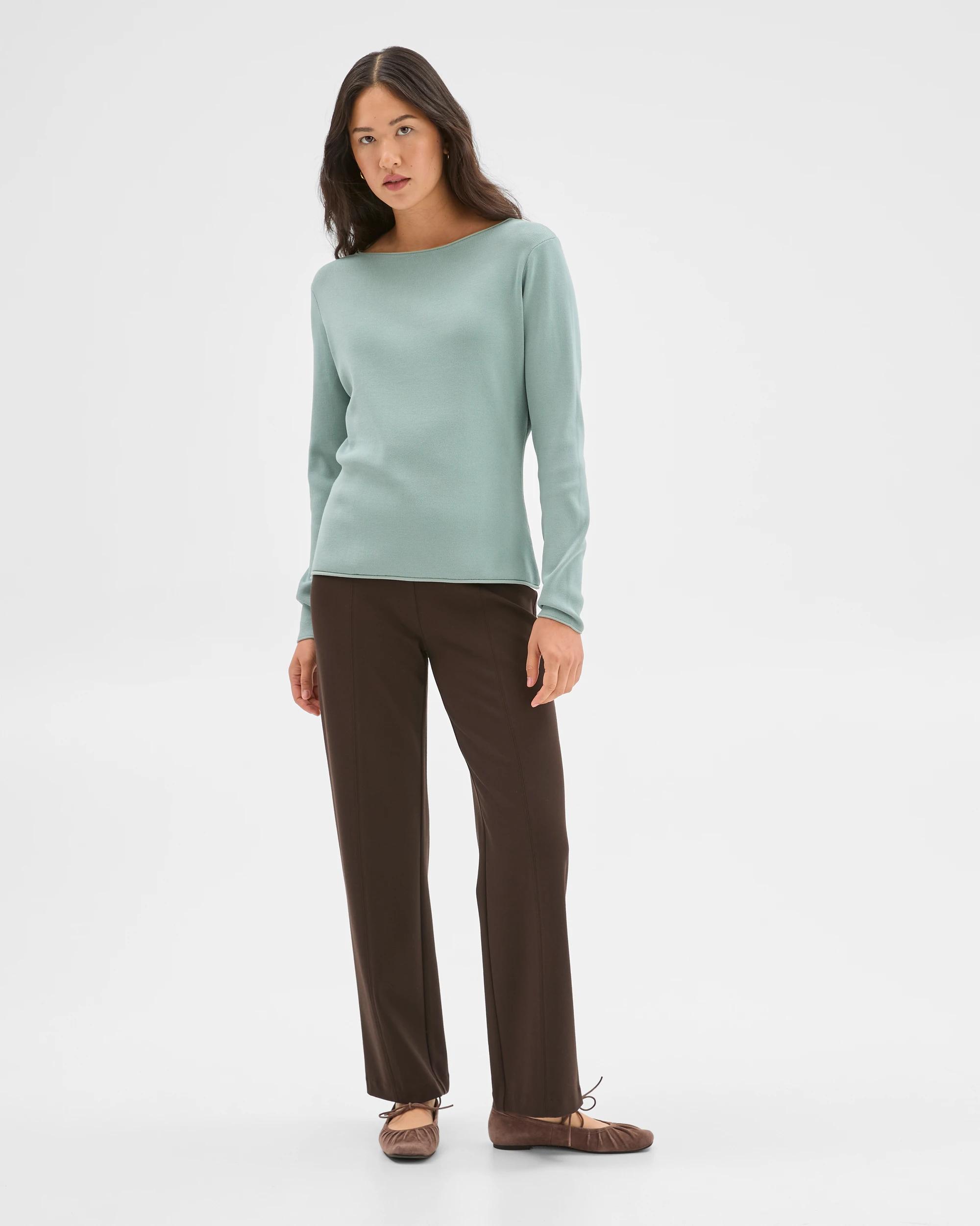 1 Preview Ultimate Long Sleeve Jumper SLATE BLUE, 1 of 5