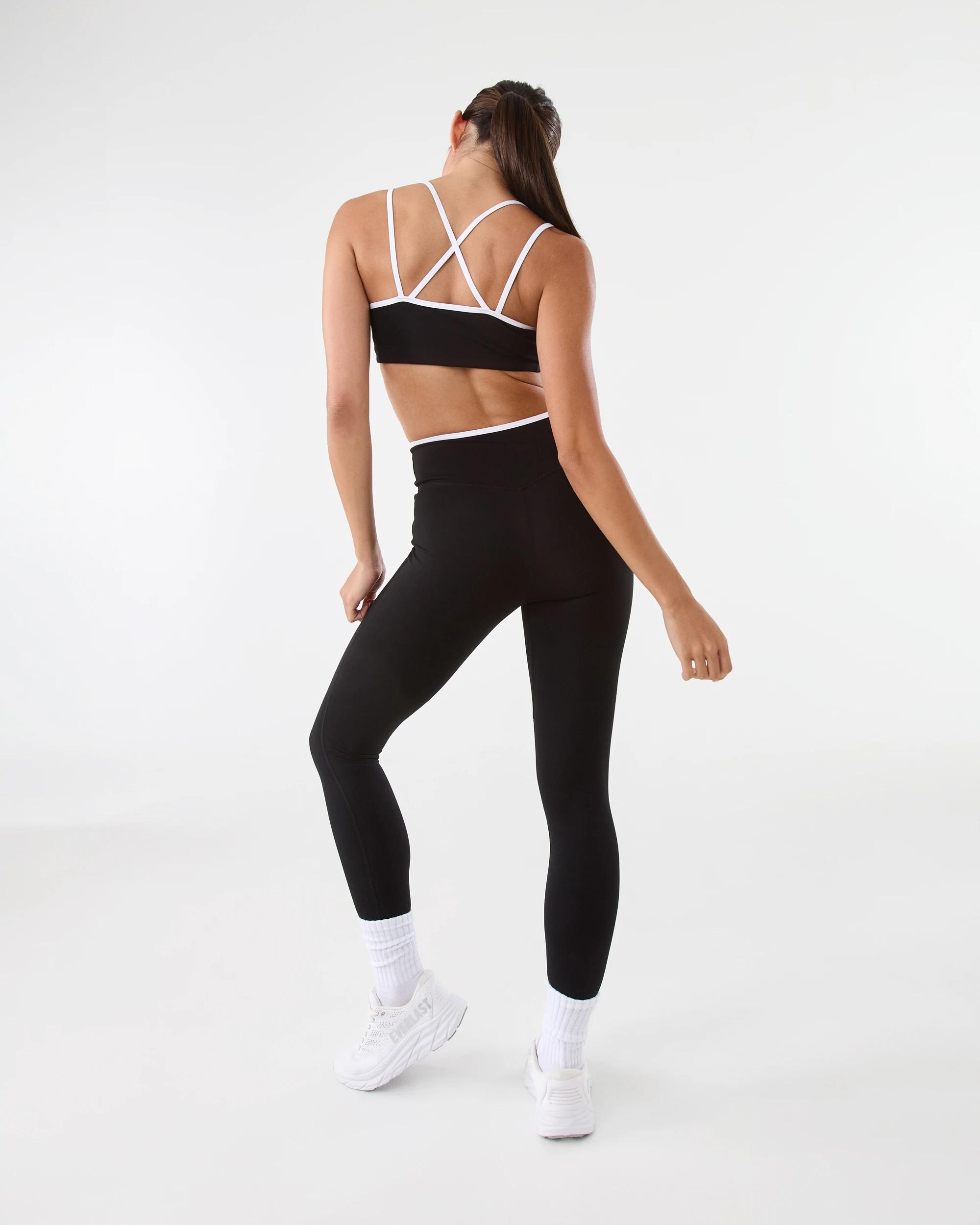 4 Everlast Womens Strappy Sports Bra Black, 4 of 8