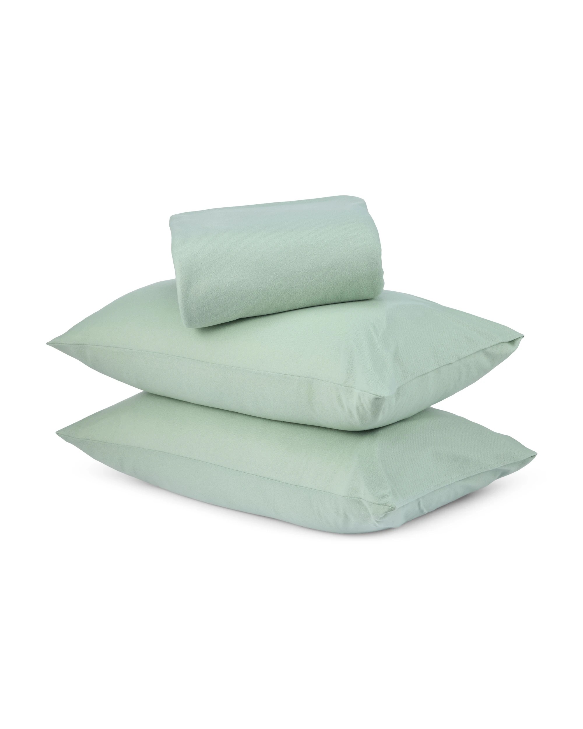1 Soft Touch Sheet Set - Double Bed, Sage, 1 of 7
