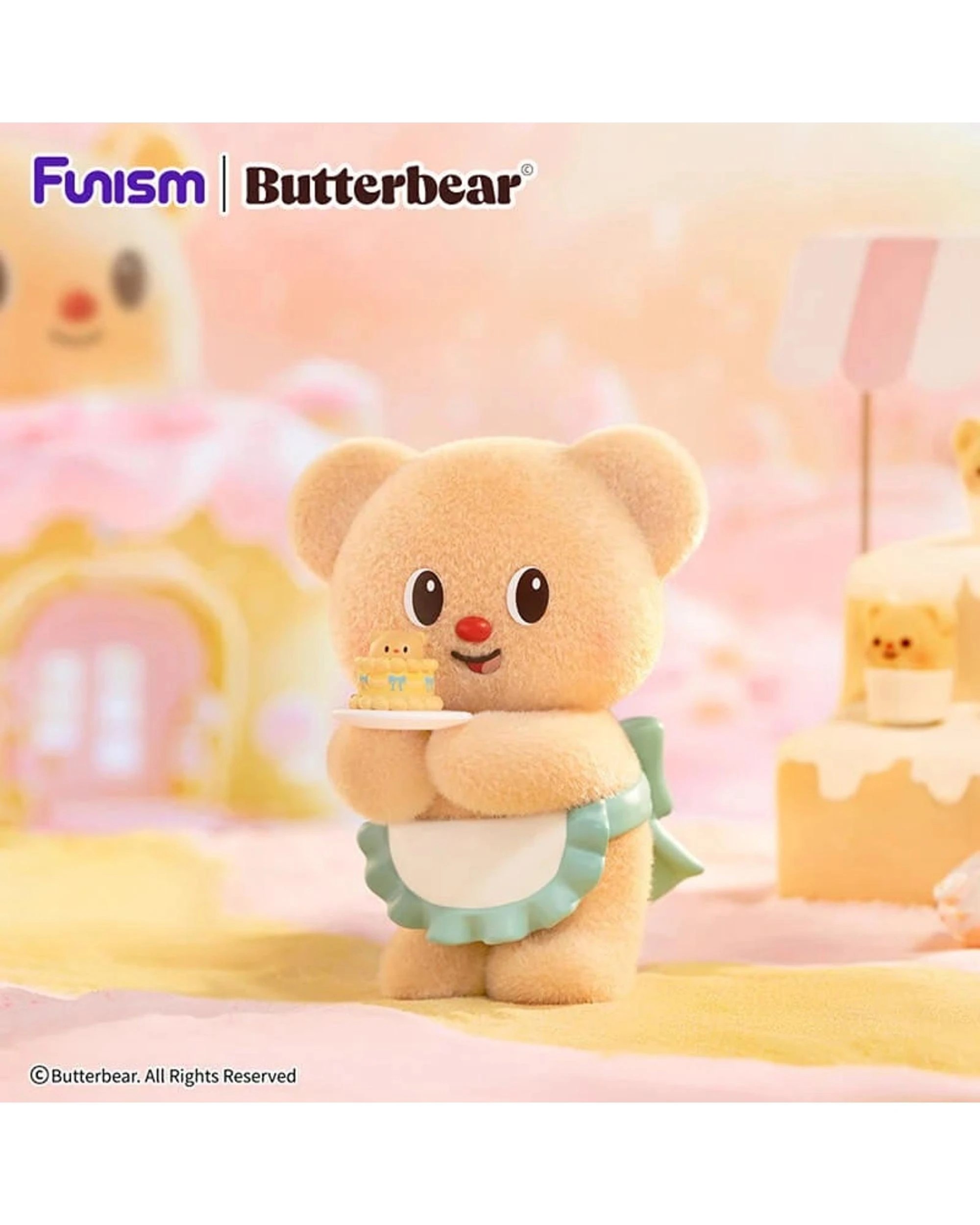 9 Funism Butterbear My Buttery Bakery Series Figures Blind Box, 9 of 10